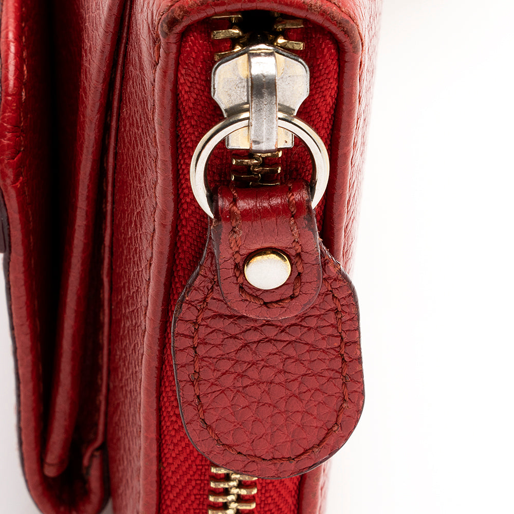Chloe Leather Zip Wallet - FINAL SALE (SHF-19865)