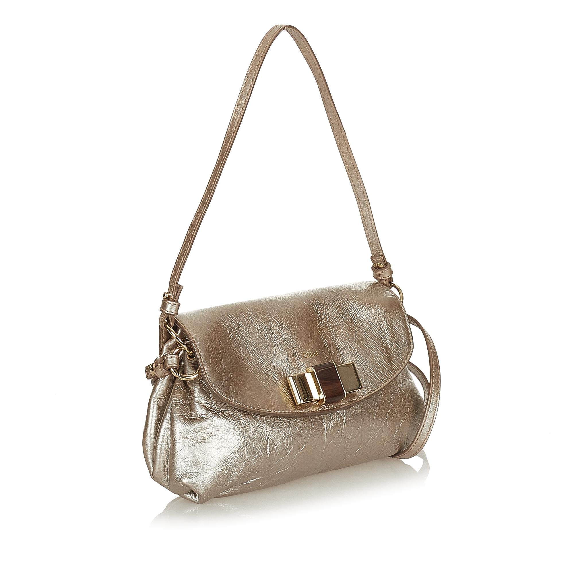 Chloe Lily Leather Satchel (SHG-26959)