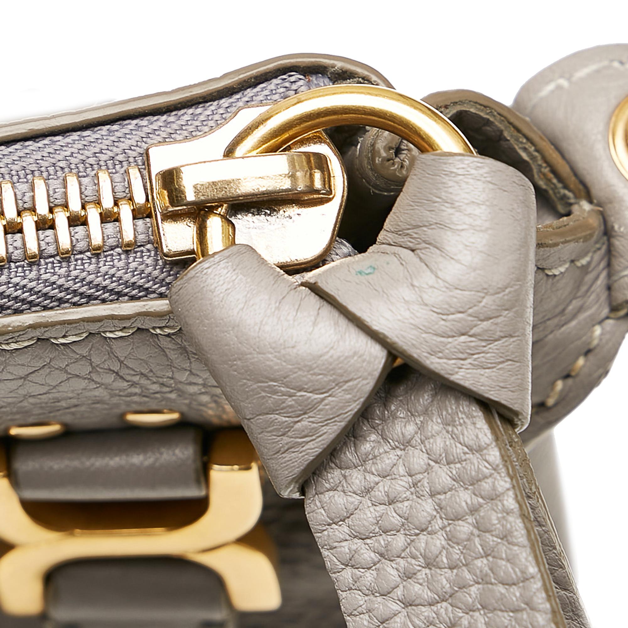 Chloe Marcie Leather Handbag (SHG-28057)