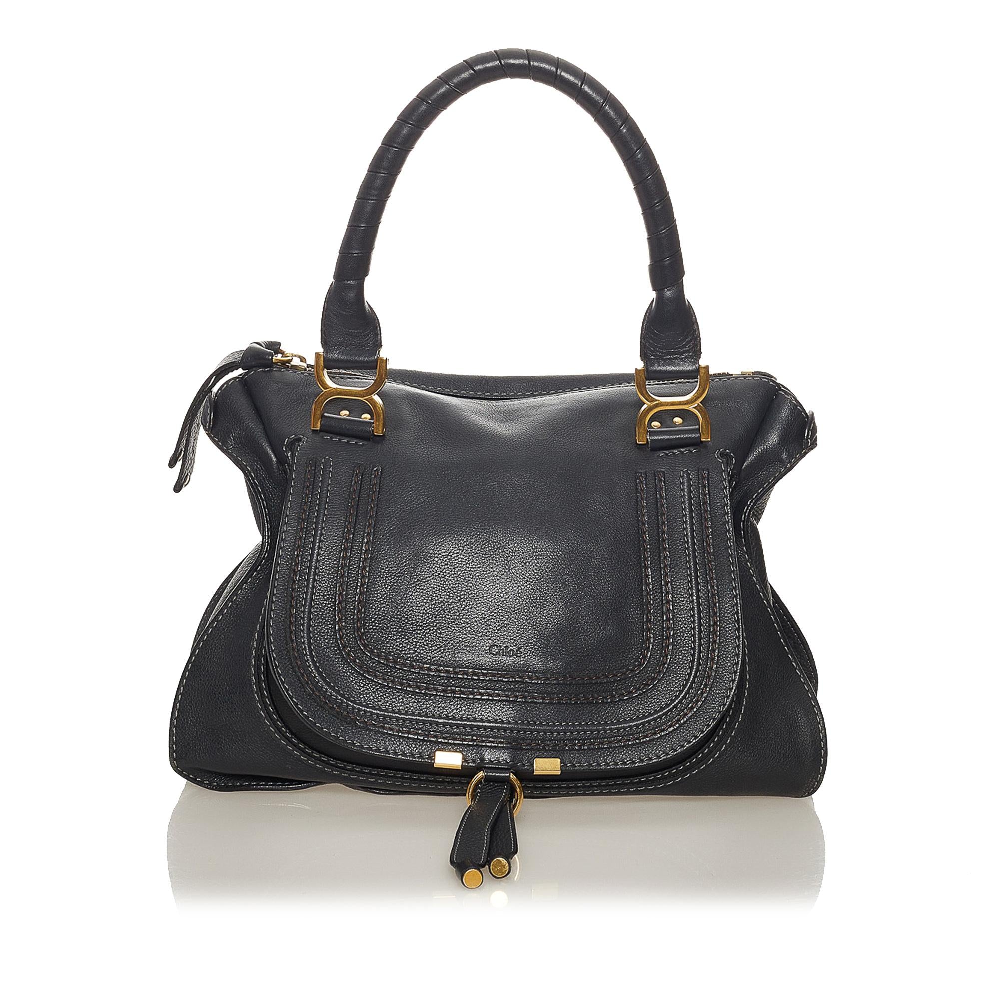 Chloe Marcie Leather Handbag (SHG-28058)