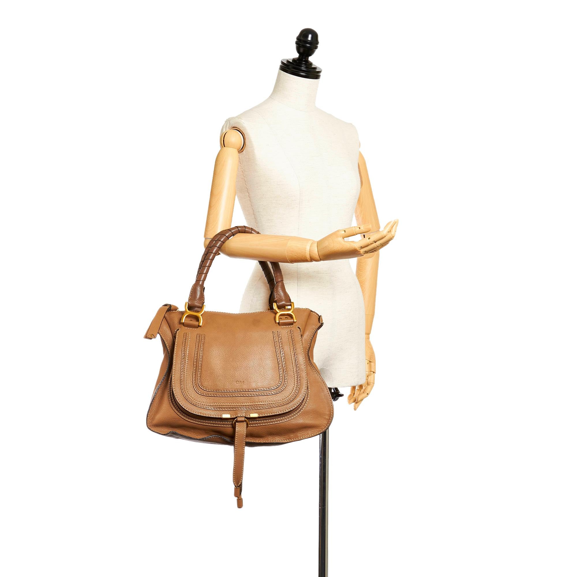 Chloe Marcie Leather Handbag (SHG-28316)