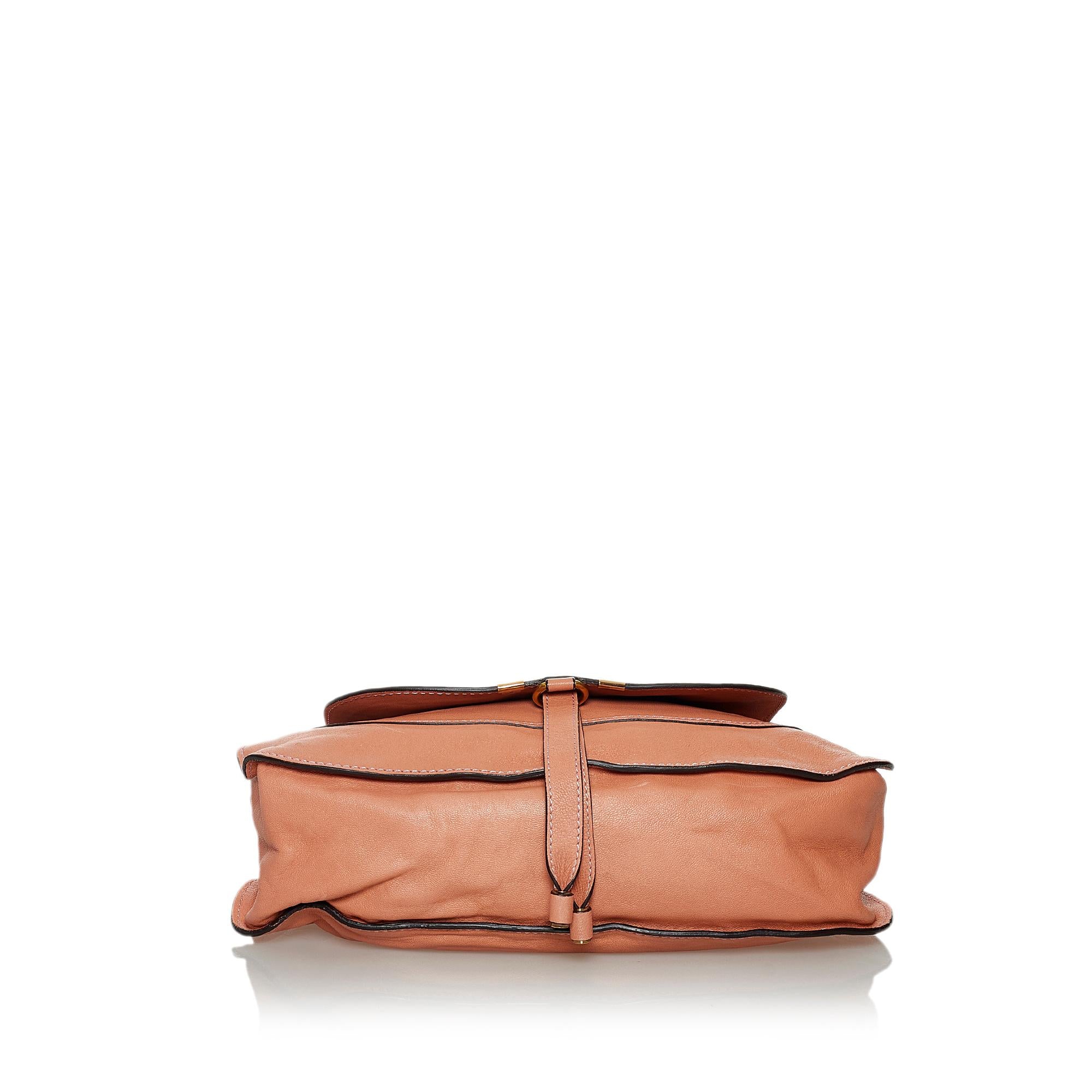 Chloe Marcie Leather Handbag (SHG-28317)