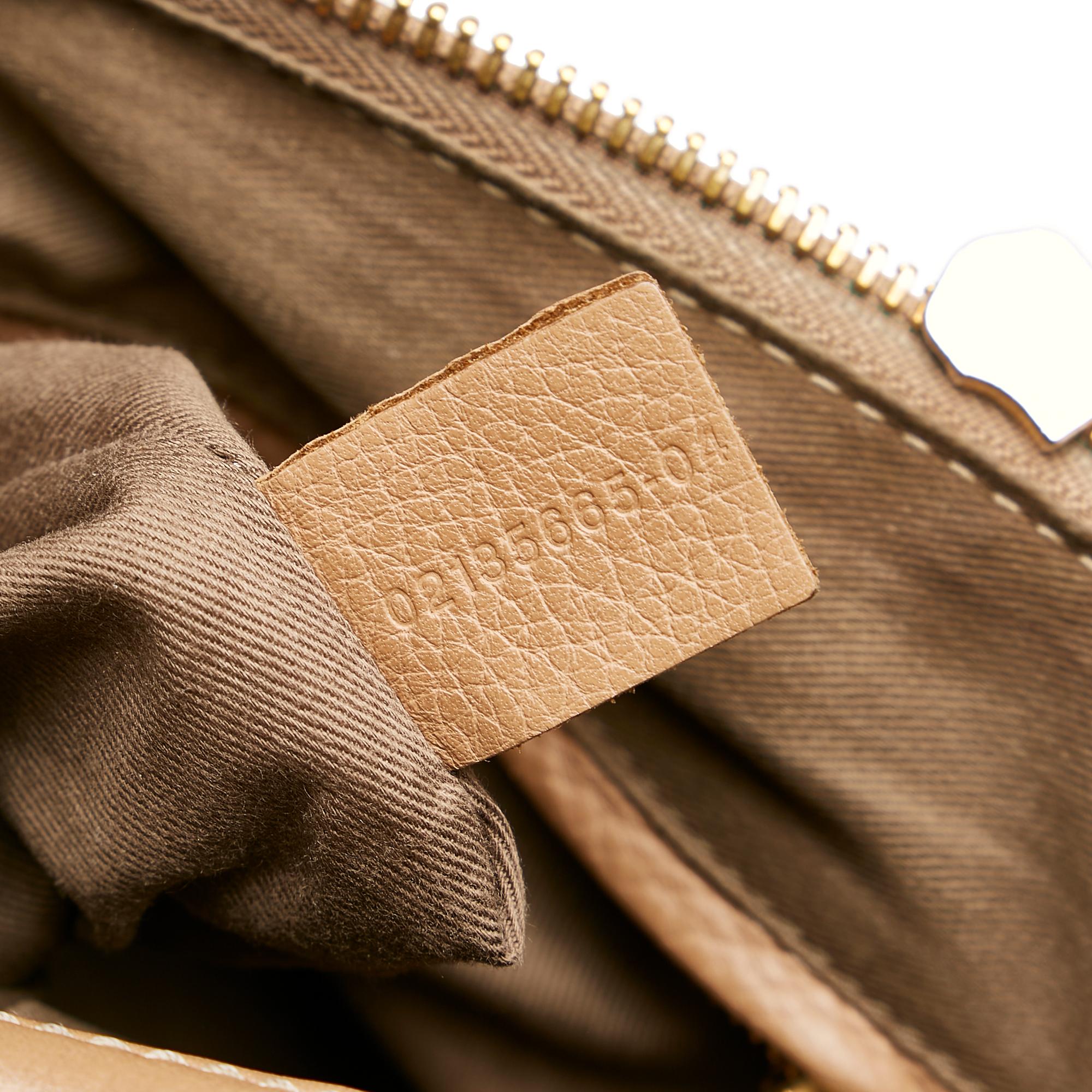 Chloe Marcie Leather Satchel (SHG-30681)