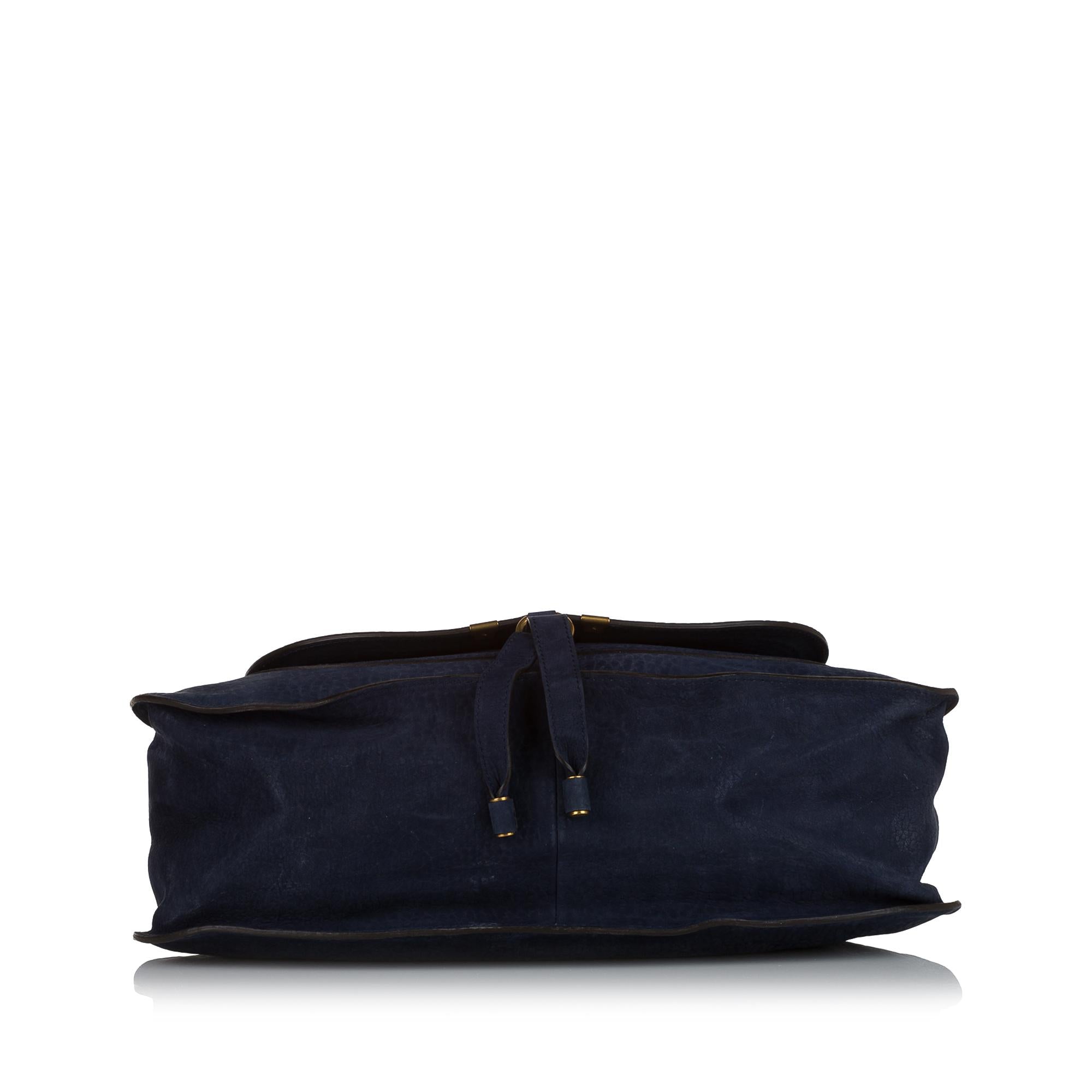 Chloe Marcie Leather Tote Bag (SHG-33732)