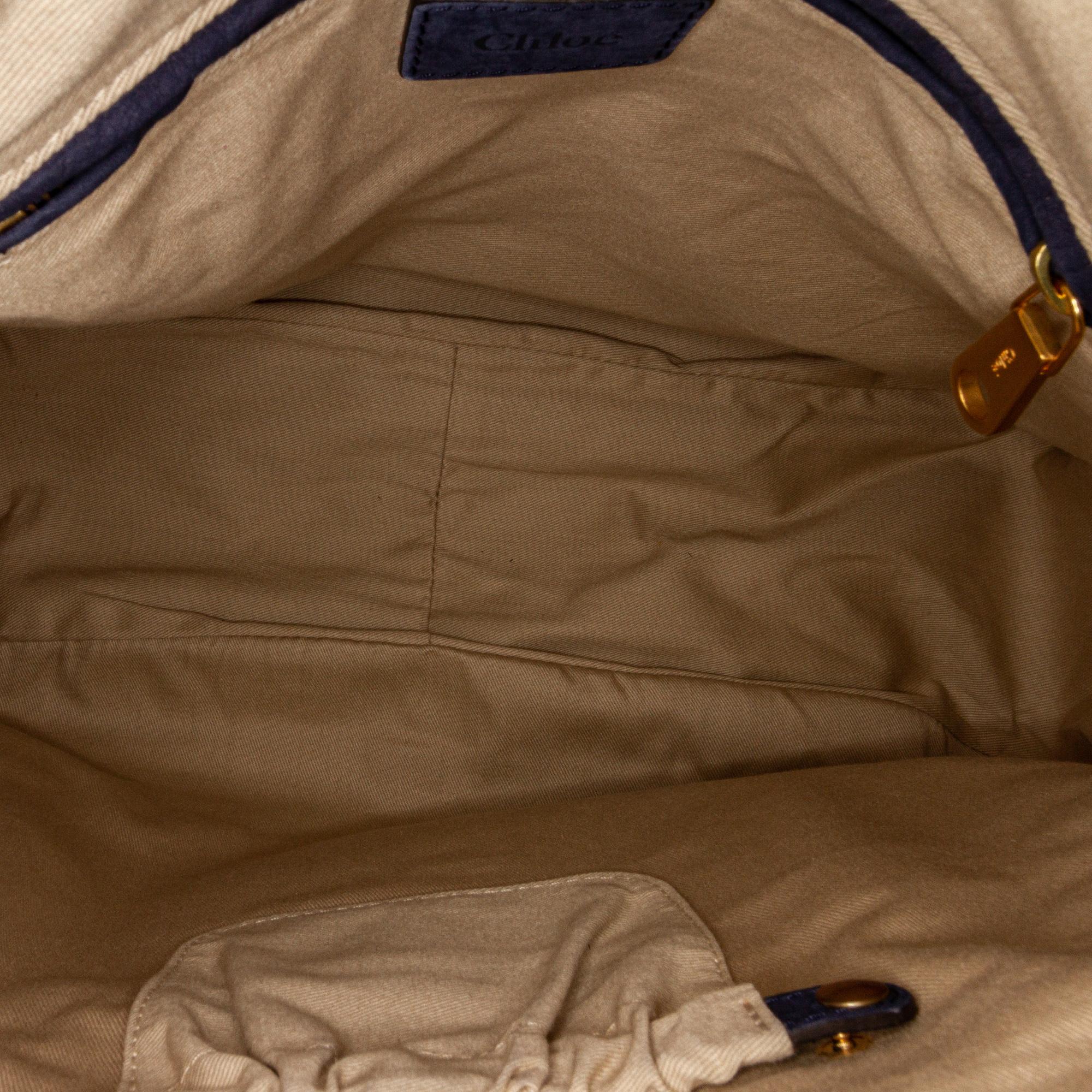 Chloe Marcie Leather Tote Bag (SHG-33732)