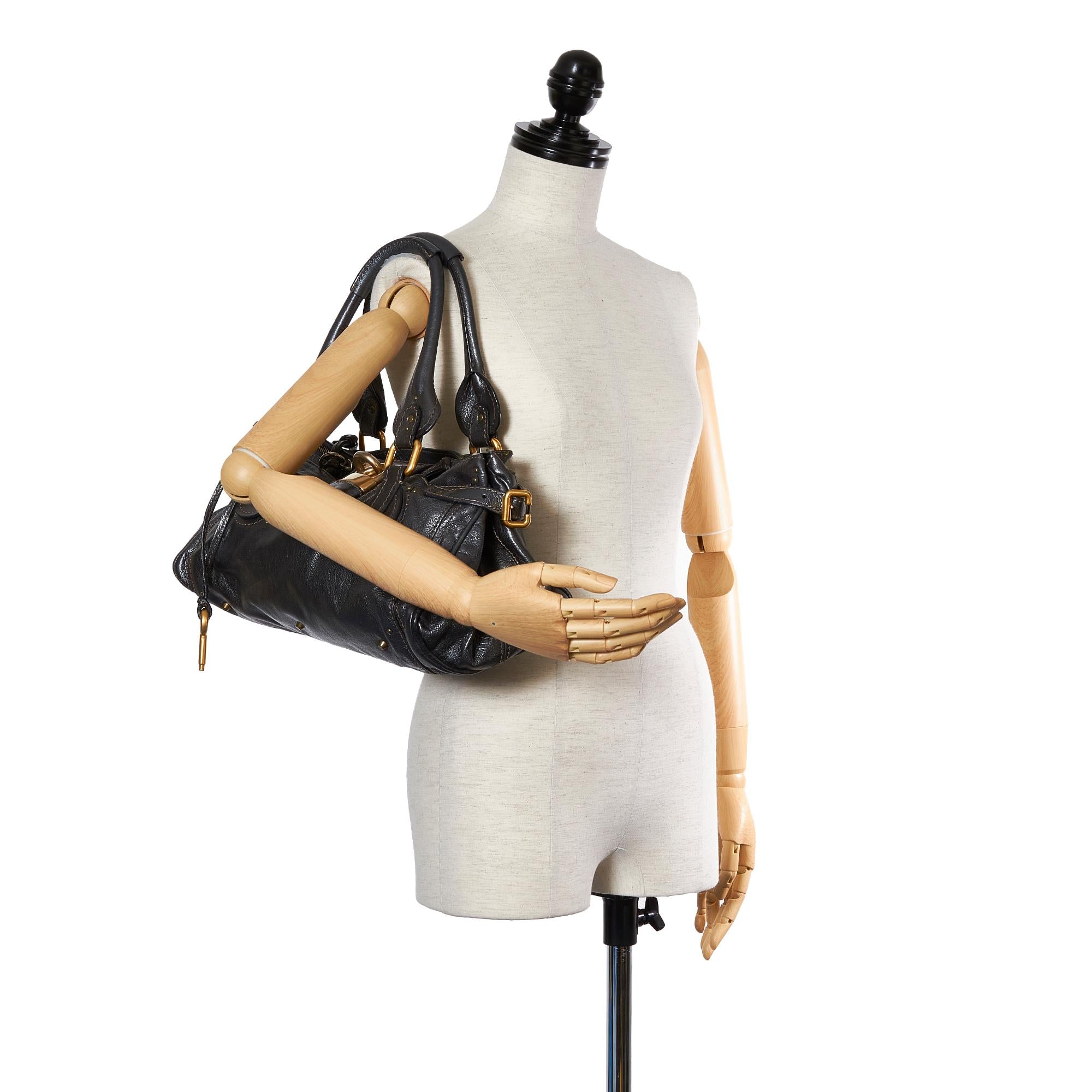 Chloe Paddington Leather Handbag (SHG-23915)