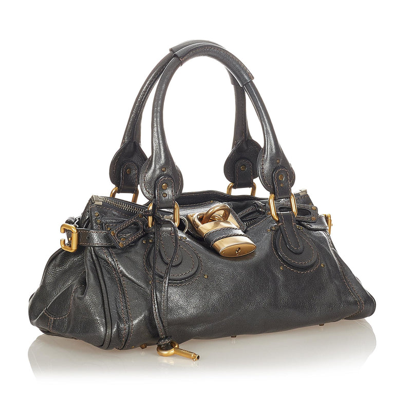 Chloe Paddington Leather Handbag (SHG-23915)