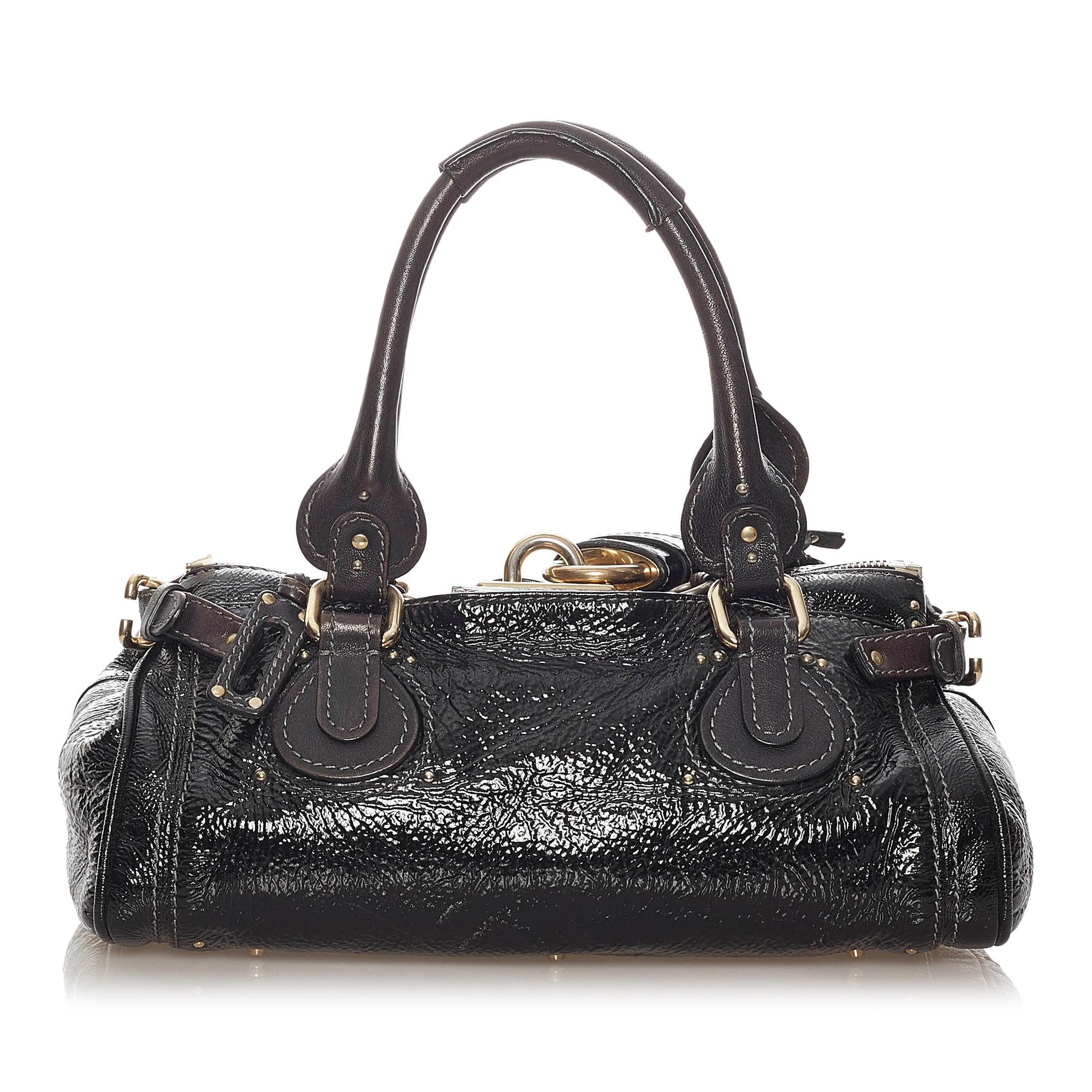 Chloe Paddington Leather Handbag (SHG-27996)