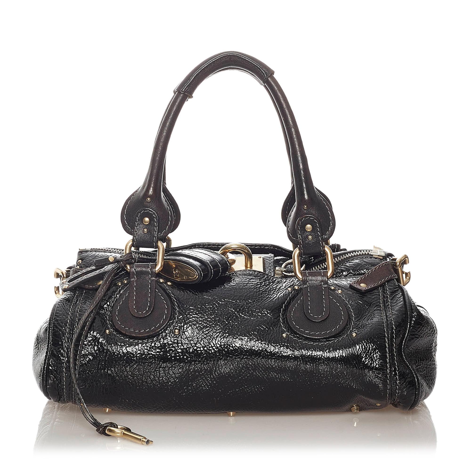 Chloe Paddington Leather Handbag (SHG-27996)