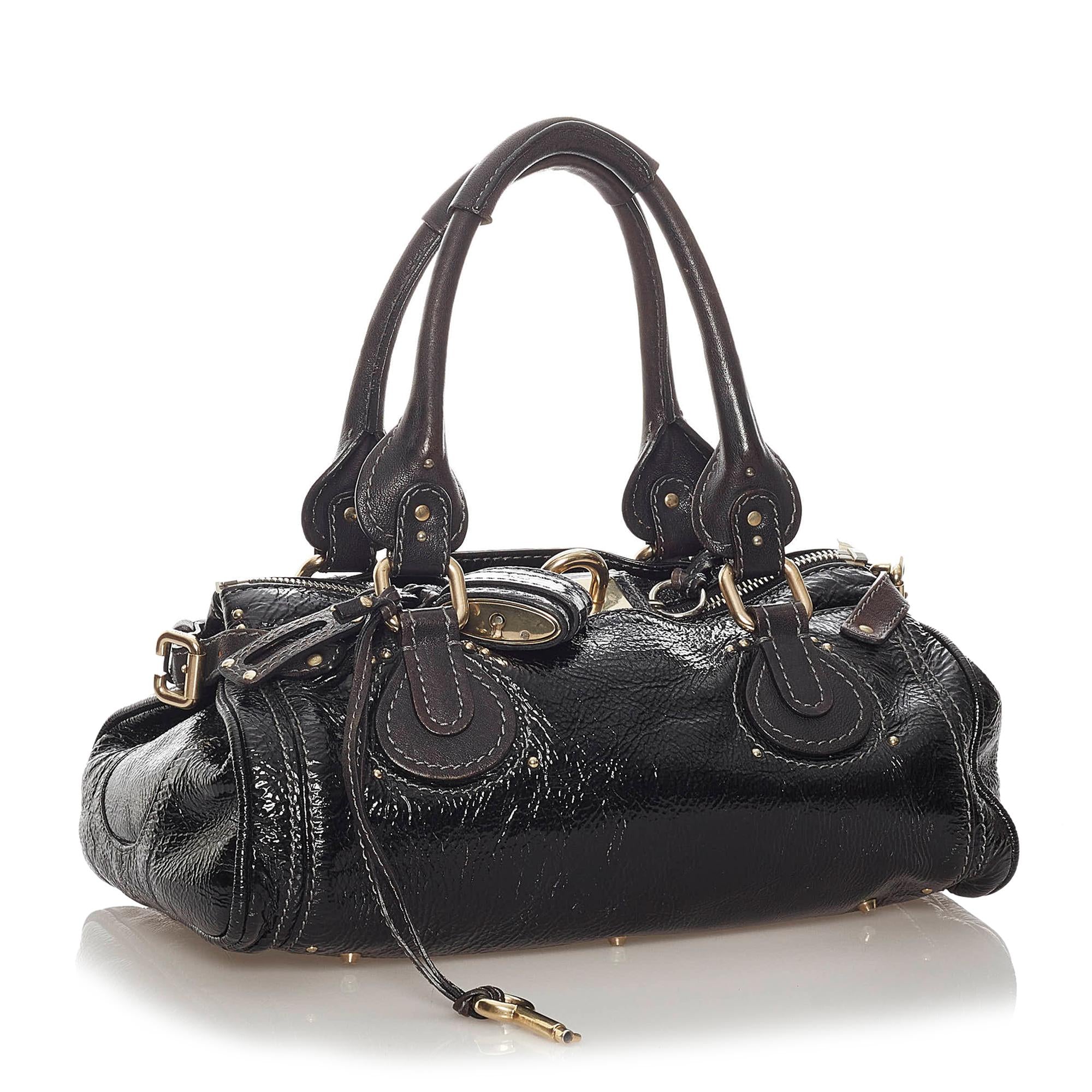 Chloe Paddington Leather Handbag (SHG-27996)