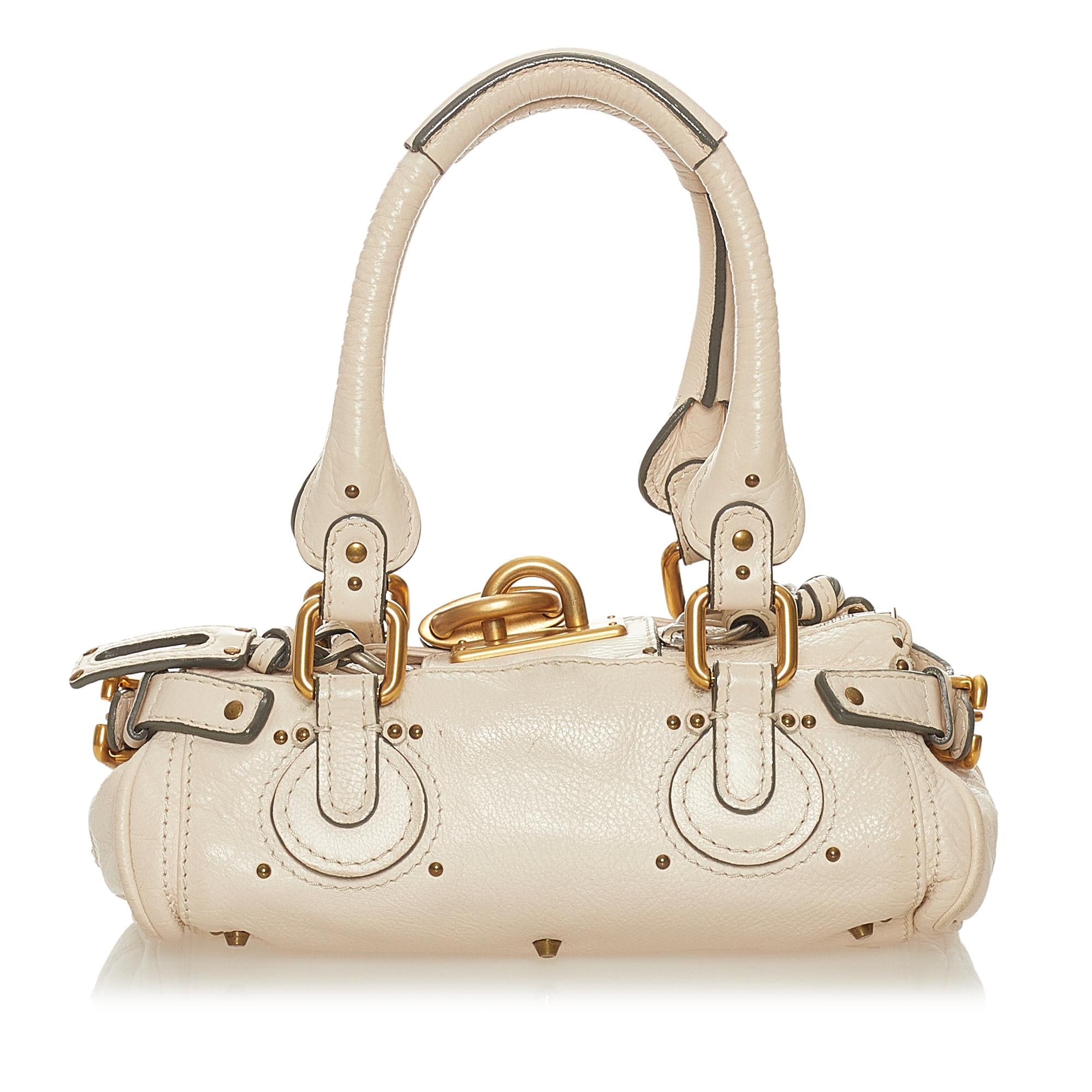 Chloe Paddington Leather Handbag (SHG-28258)
