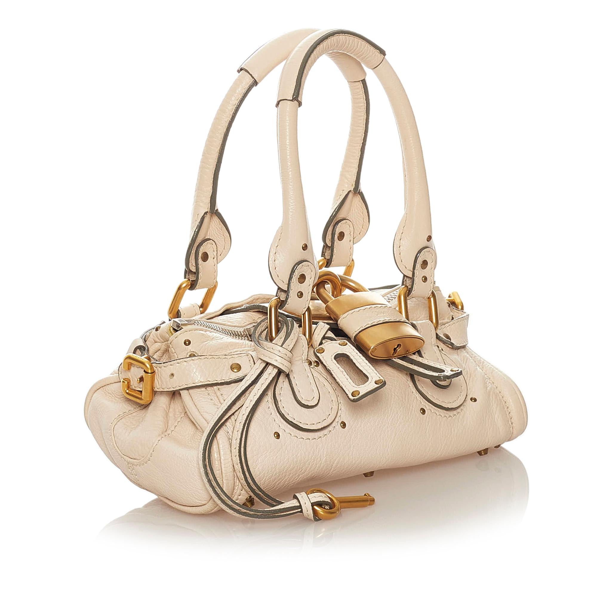Chloe Paddington Leather Handbag (SHG-28258)