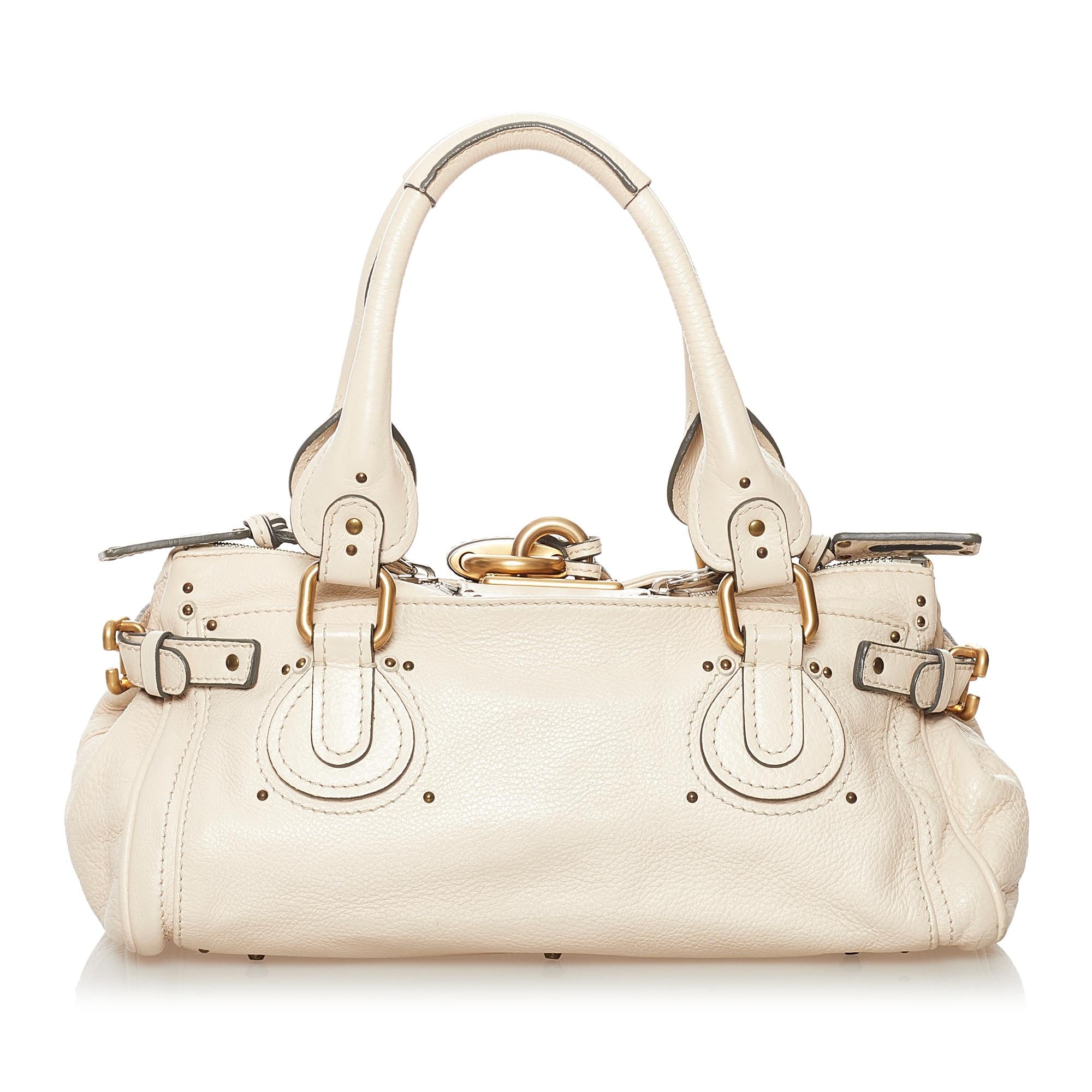 Chloe Paddington Leather Handbag (SHG-31729)