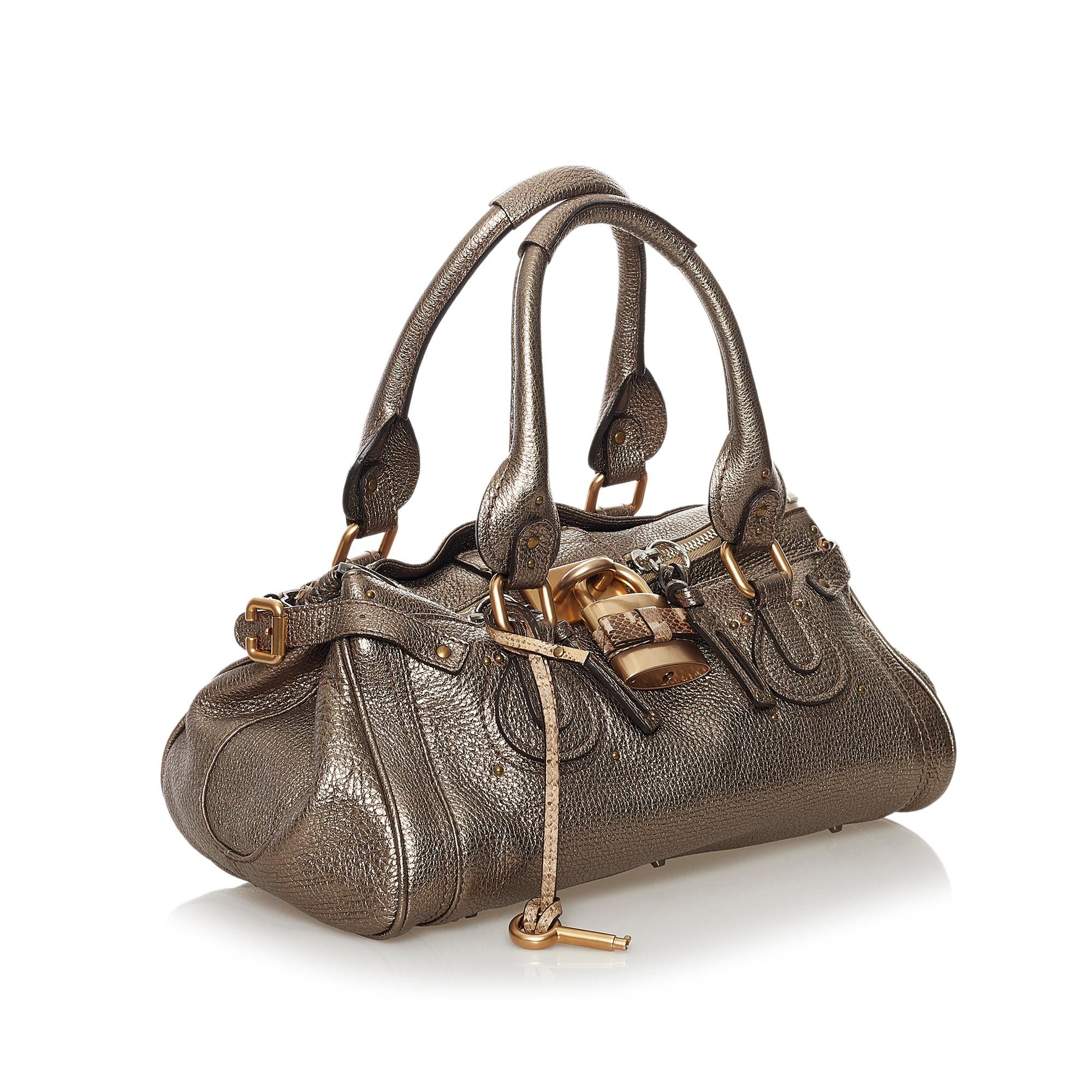 Chloe Paddington Leather Handbag (SHG-32473)