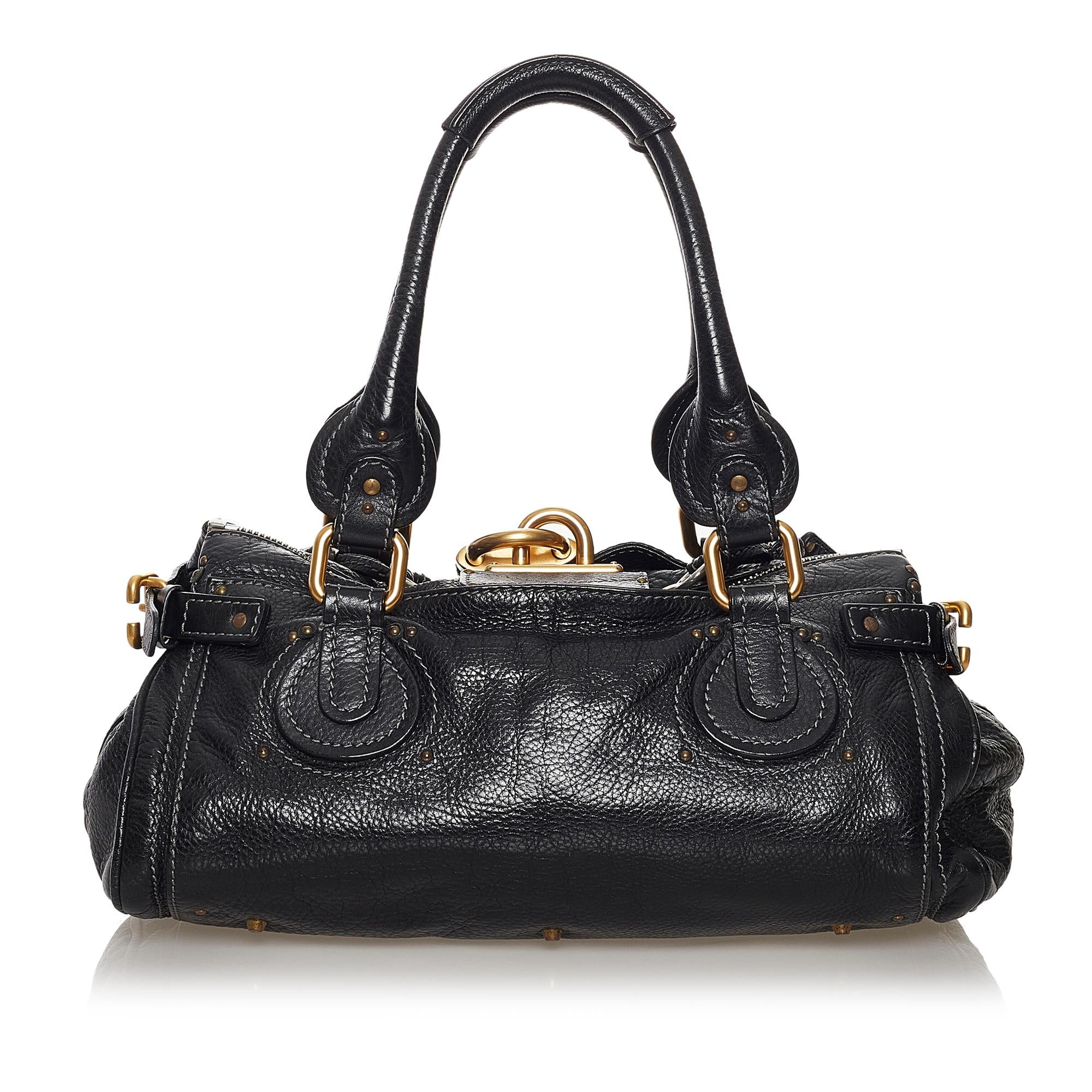 Chloe Paddington Leather Handbag (SHG-32923)