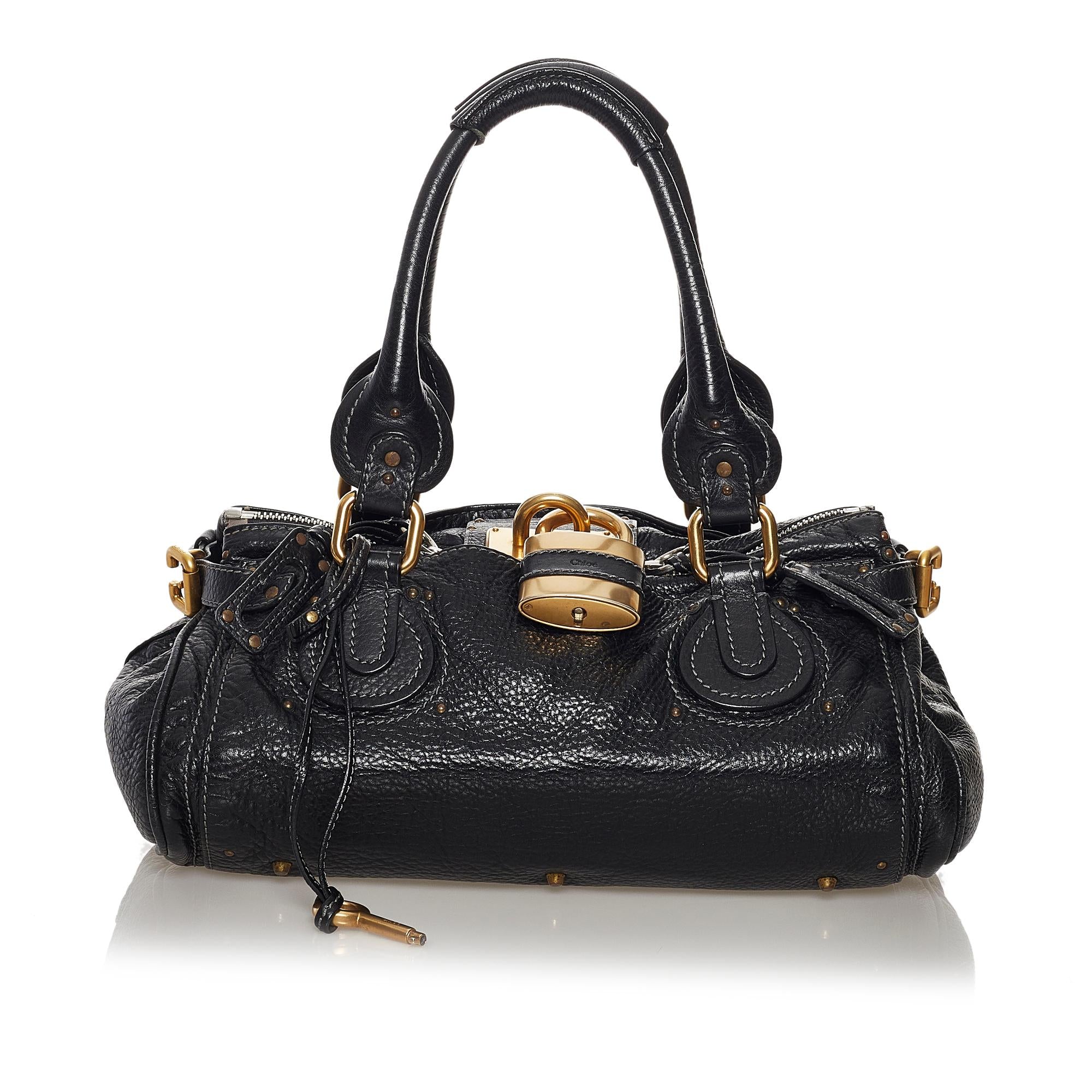 Chloe Paddington Leather Handbag (SHG-32923)
