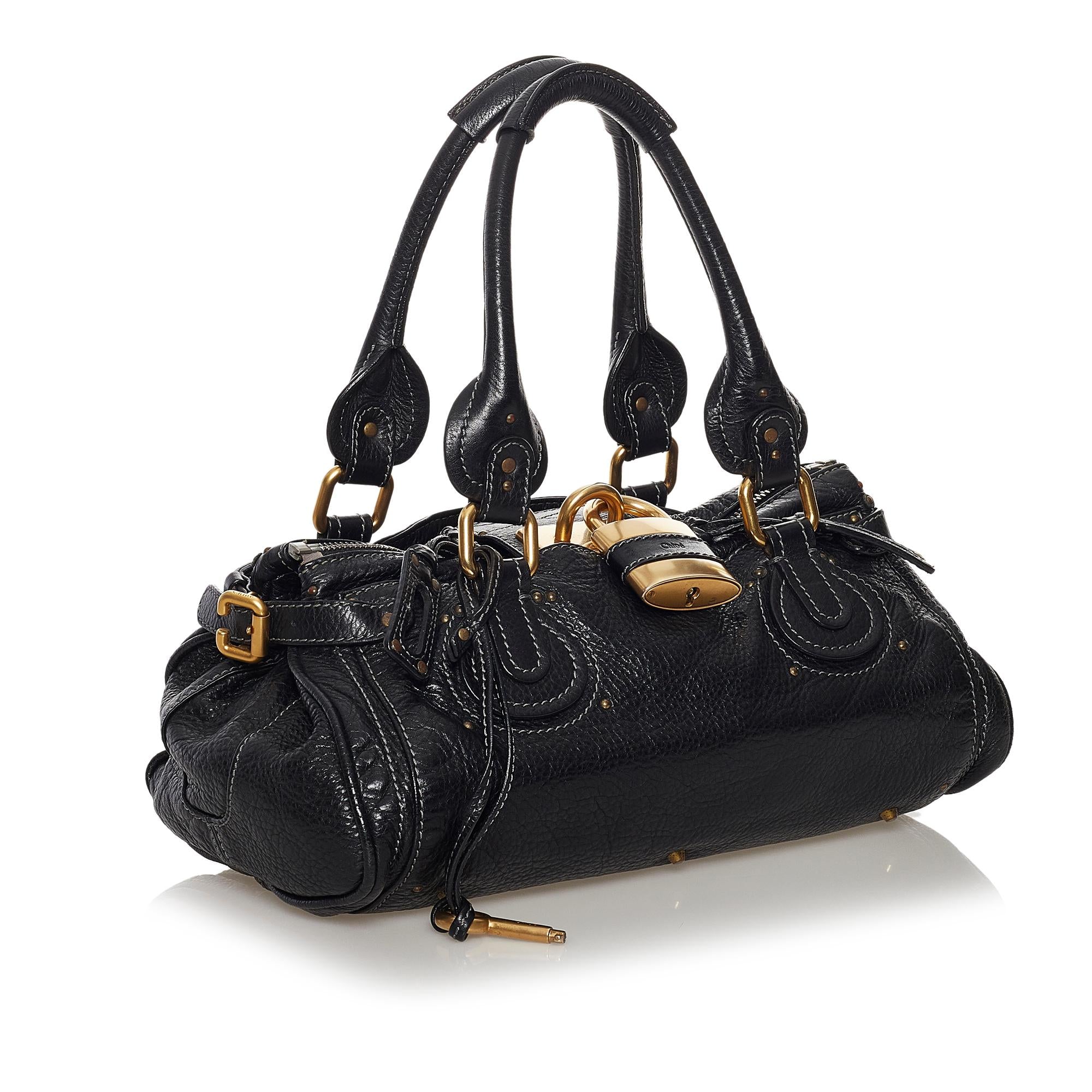 Chloe Paddington Leather Handbag (SHG-32923)
