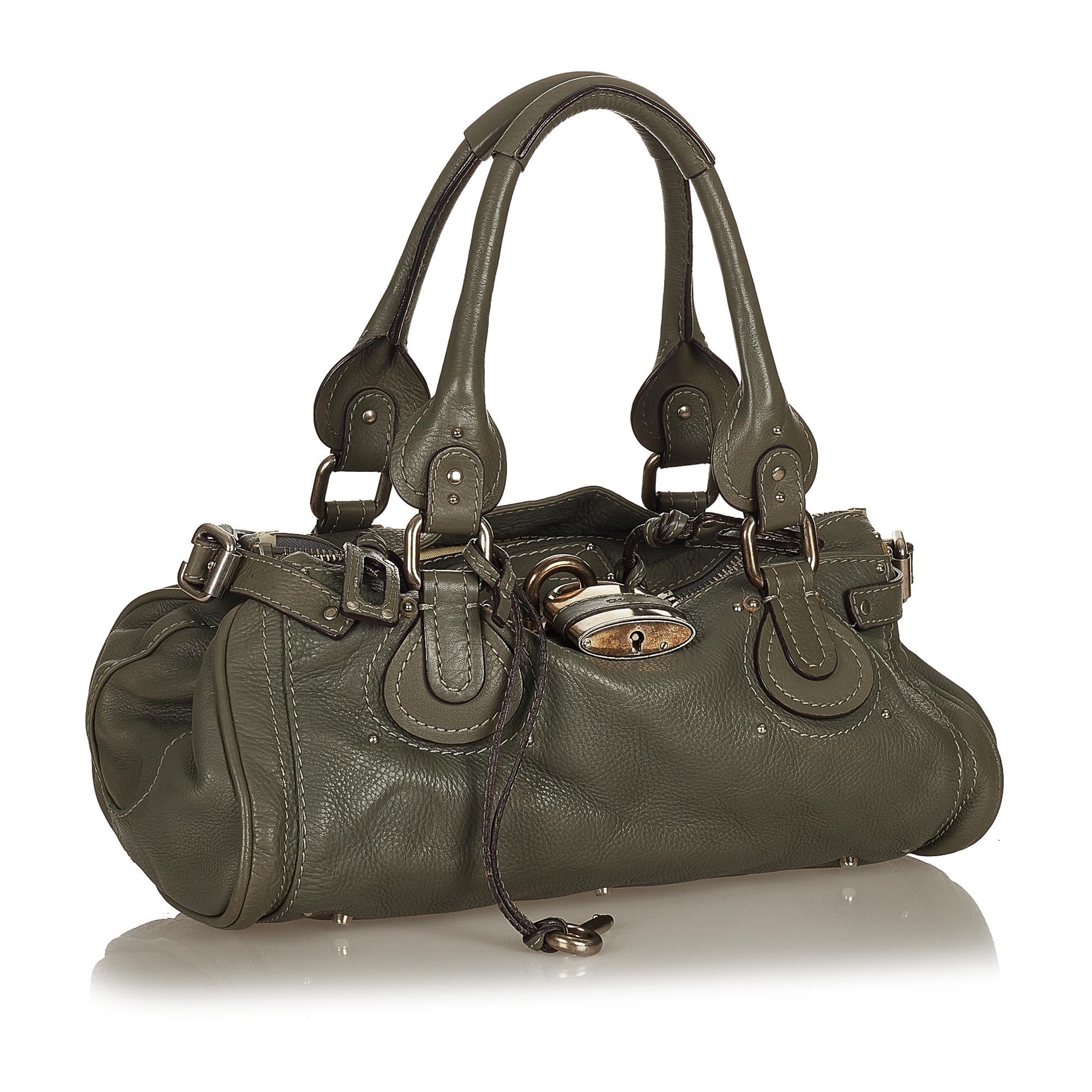 Chloe Paddington Leather Handbag (SHG-33936)