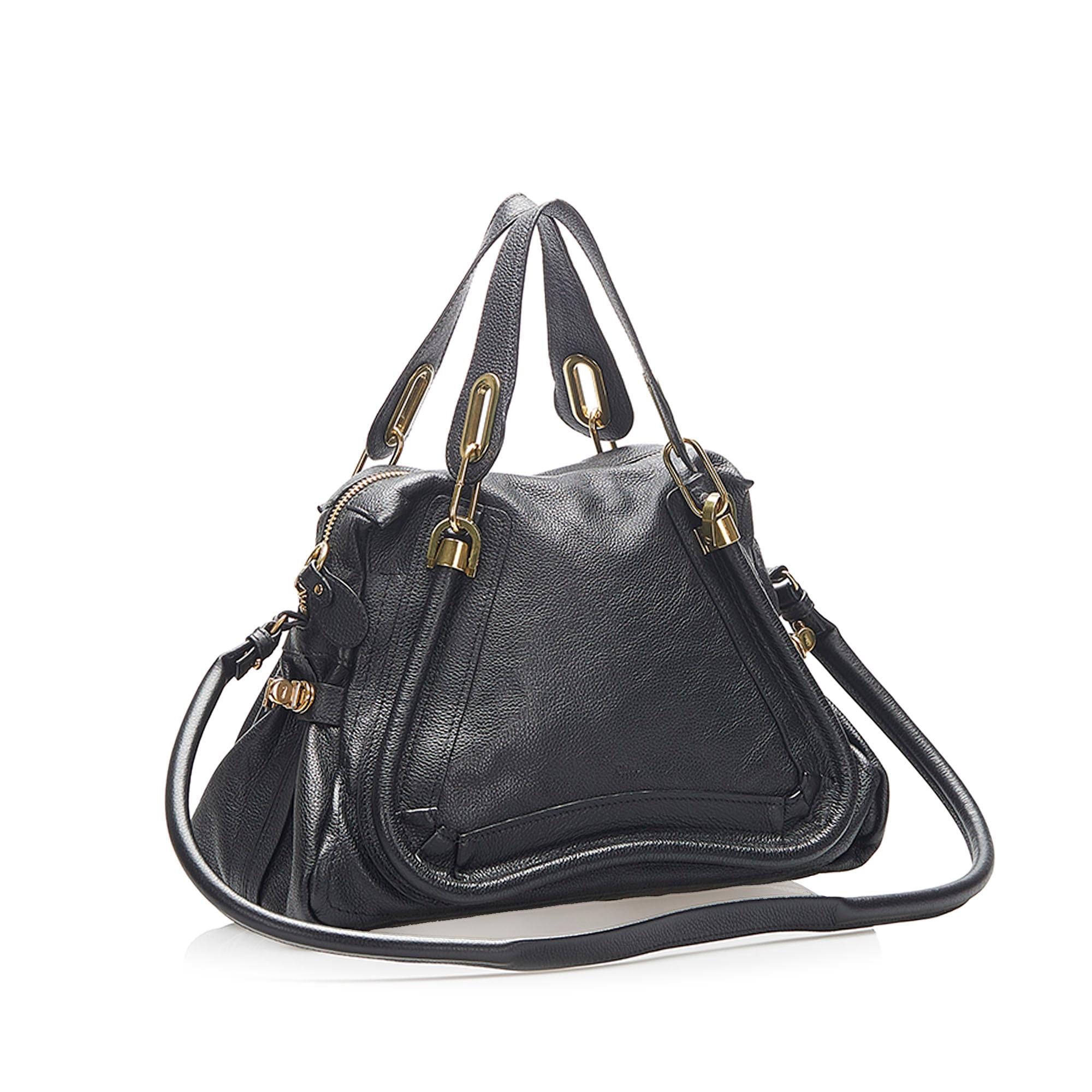 Chloe Paraty Leather Satchel (SHG-22306)