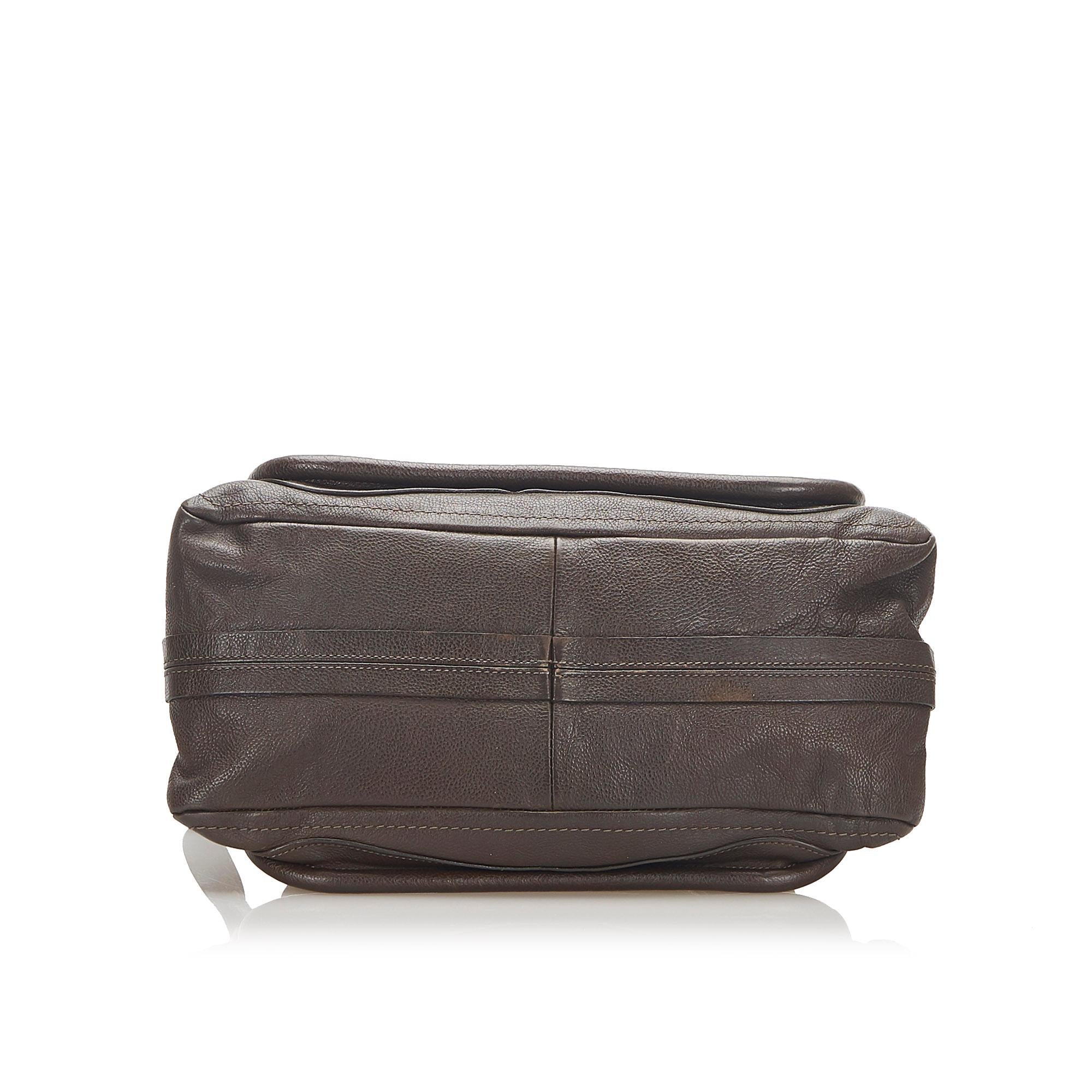 Chloe Paraty Leather Satchel (SHG-22368)