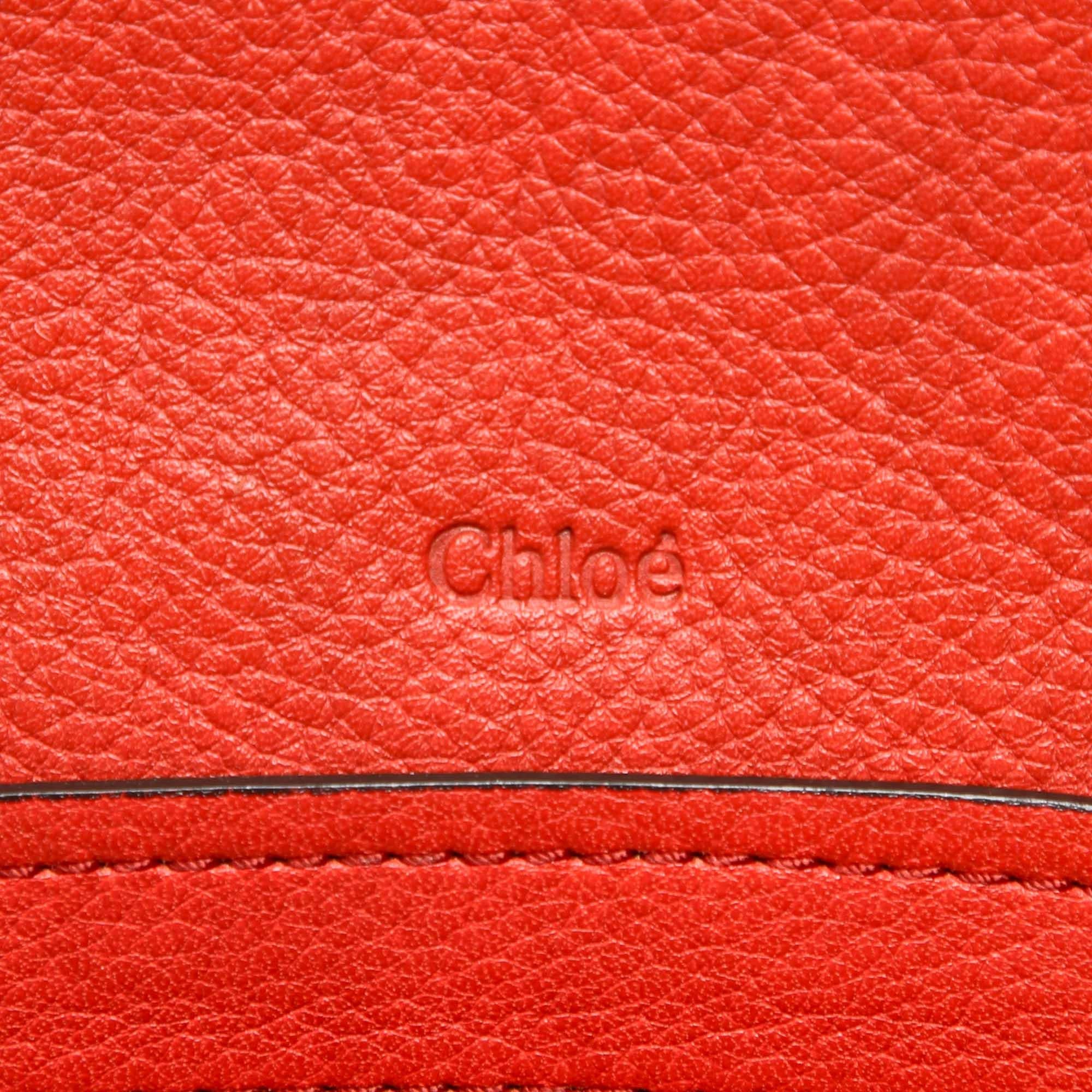 Chloe Paraty Leather Satchel (SHG-22408)