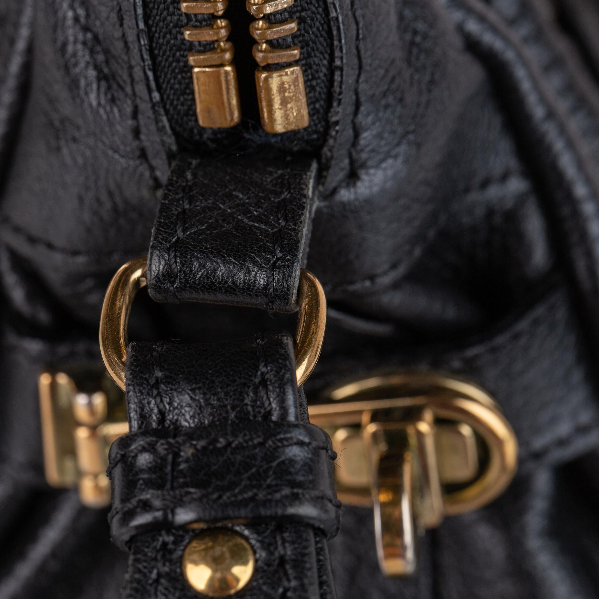 Chloe Paraty Leather Satchel (SHG-23857)