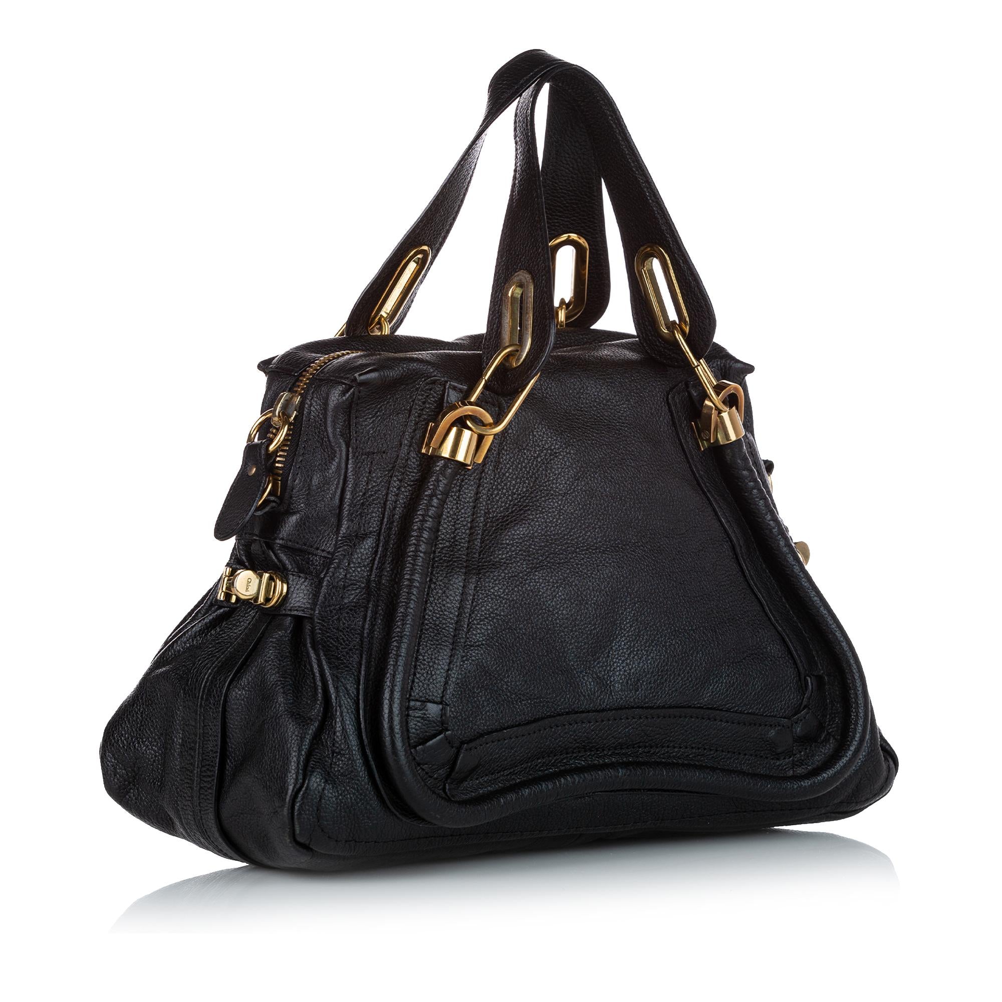 Chloe Paraty Leather Satchel (SHG-23857)
