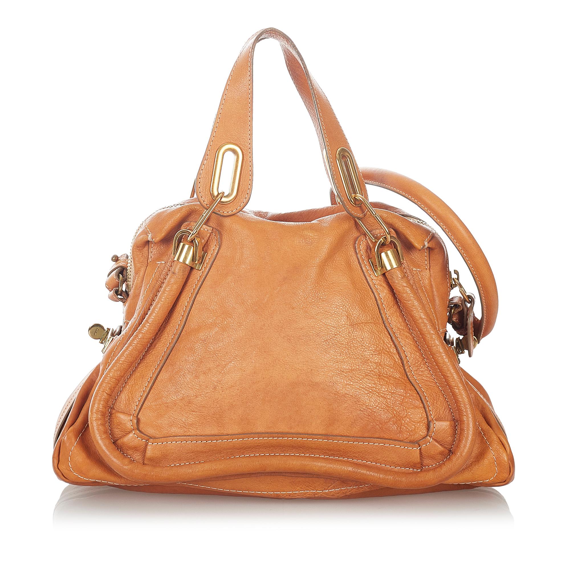 Chloe Paraty Leather Satchel (SHG-26856)