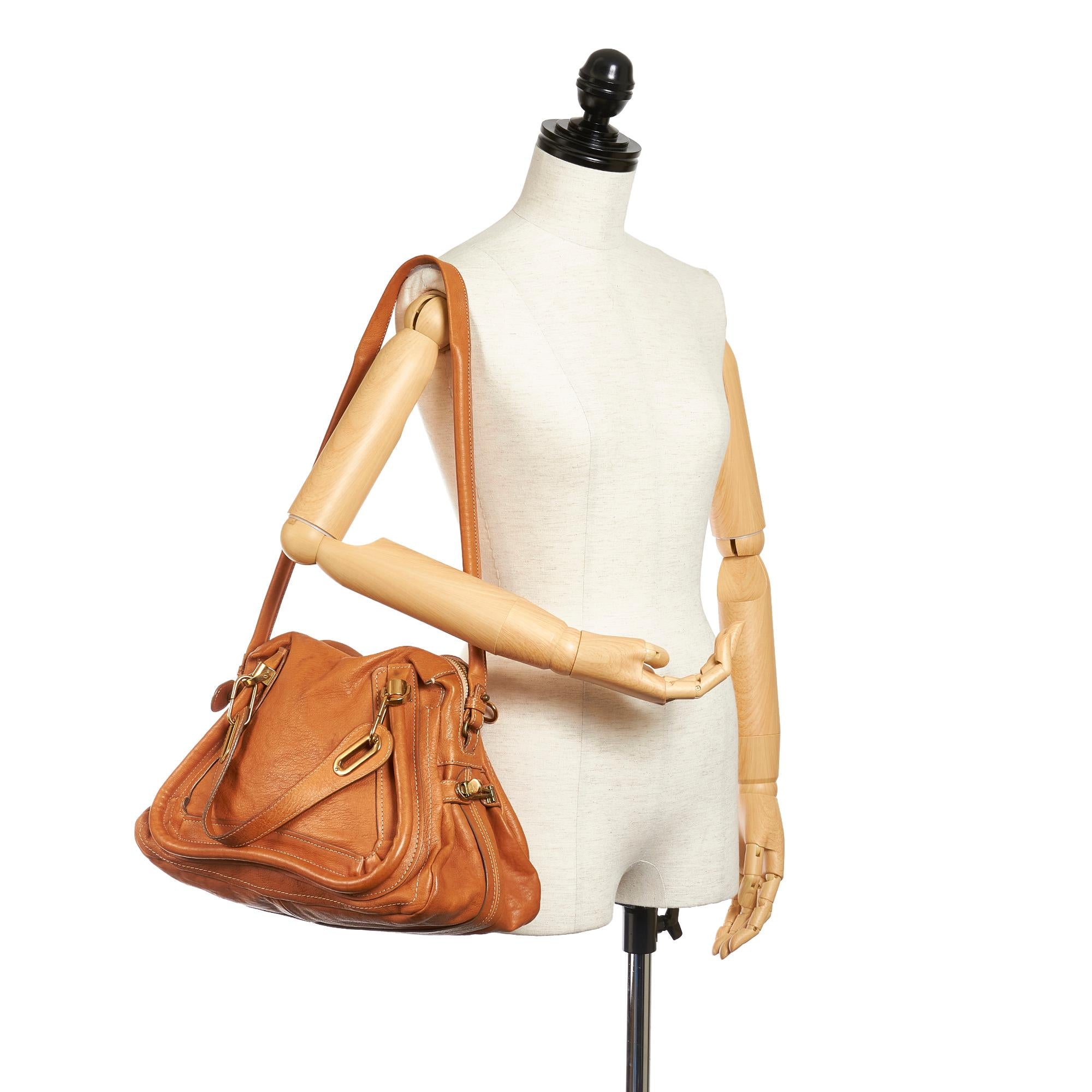 Chloe Paraty Leather Satchel (SHG-26856)