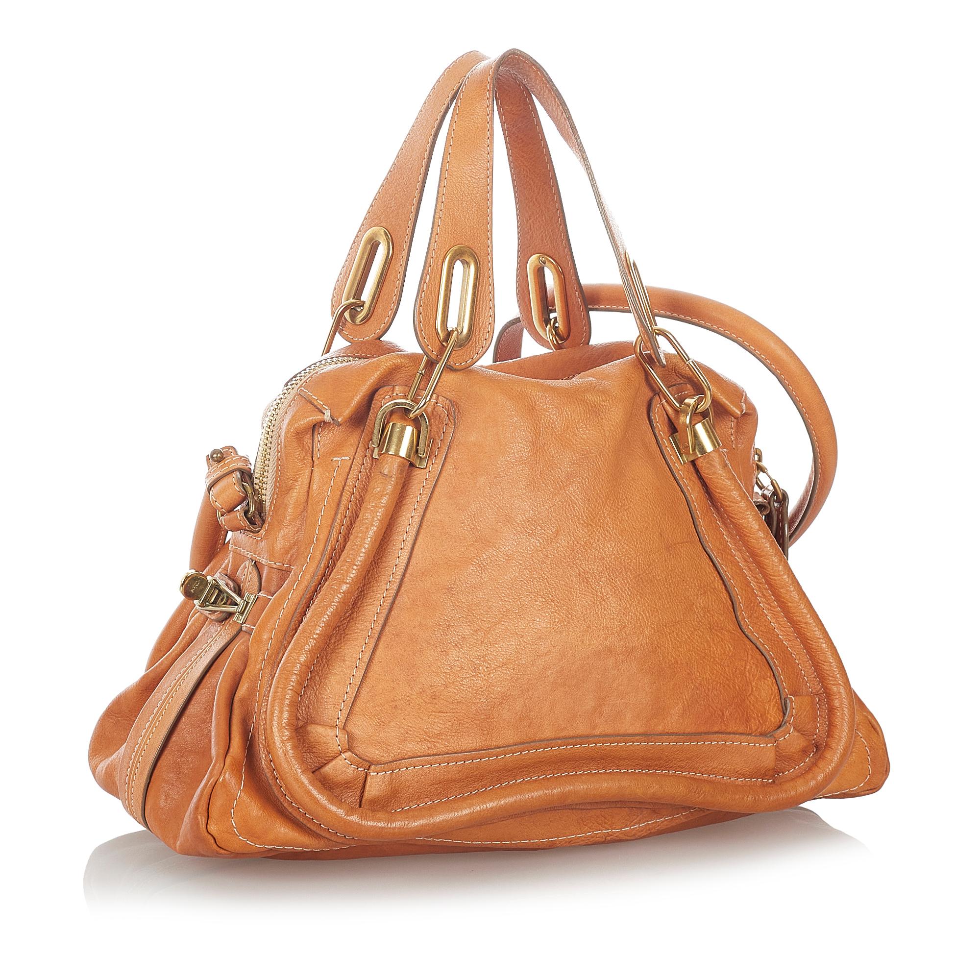 Chloe Paraty Leather Satchel (SHG-26856)