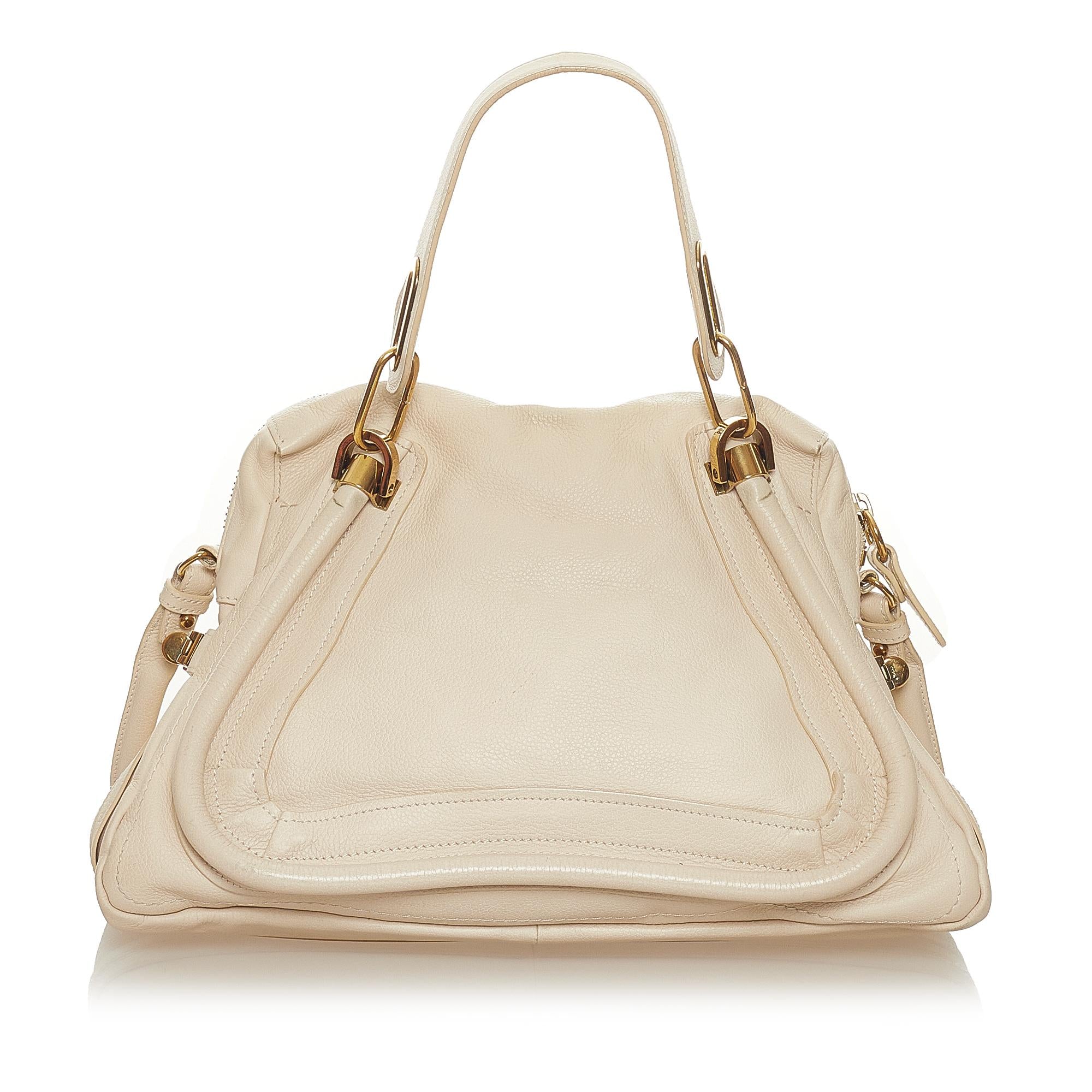Chloe Paraty Leather Satchel (SHG-27281)