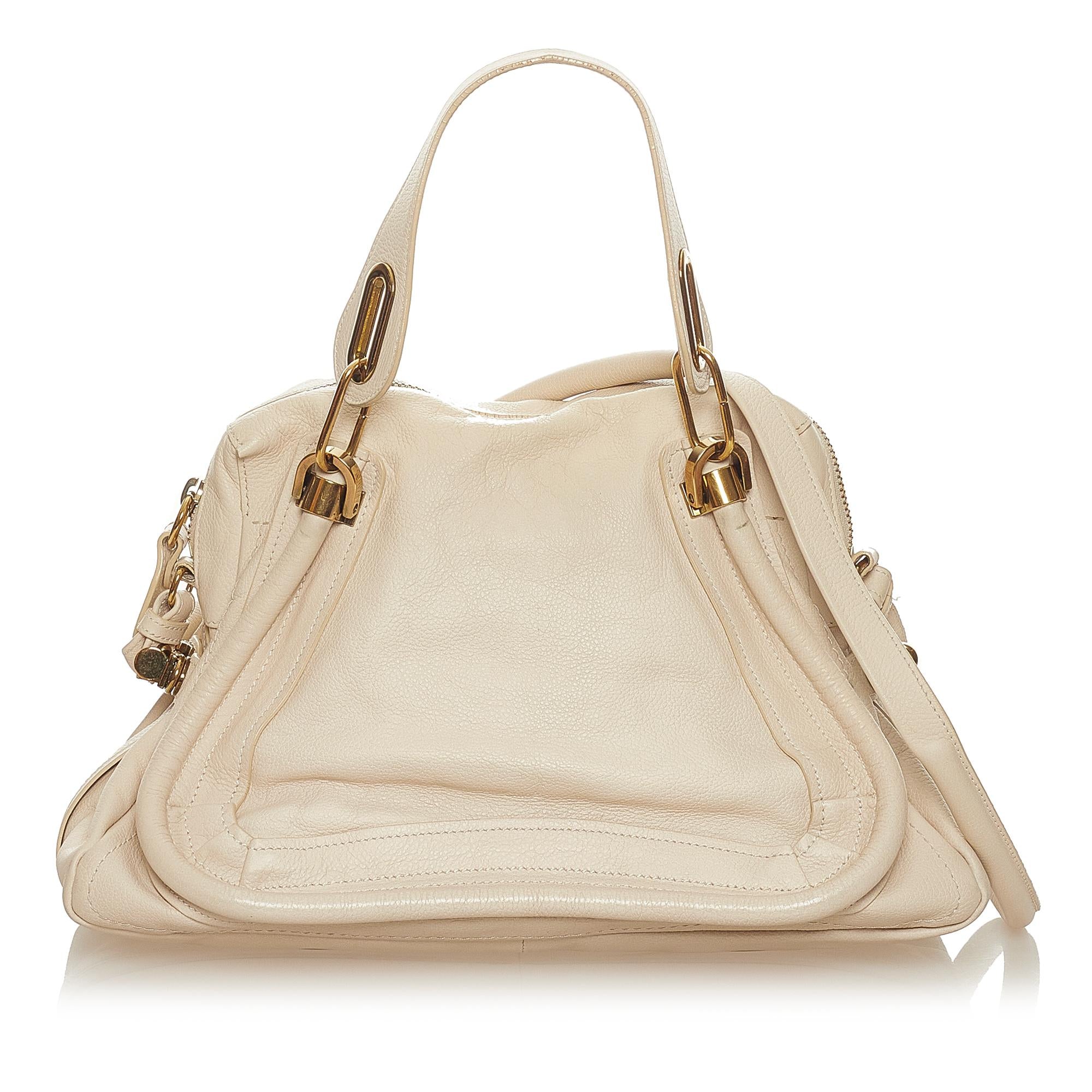 Chloe Paraty Leather Satchel (SHG-27281)