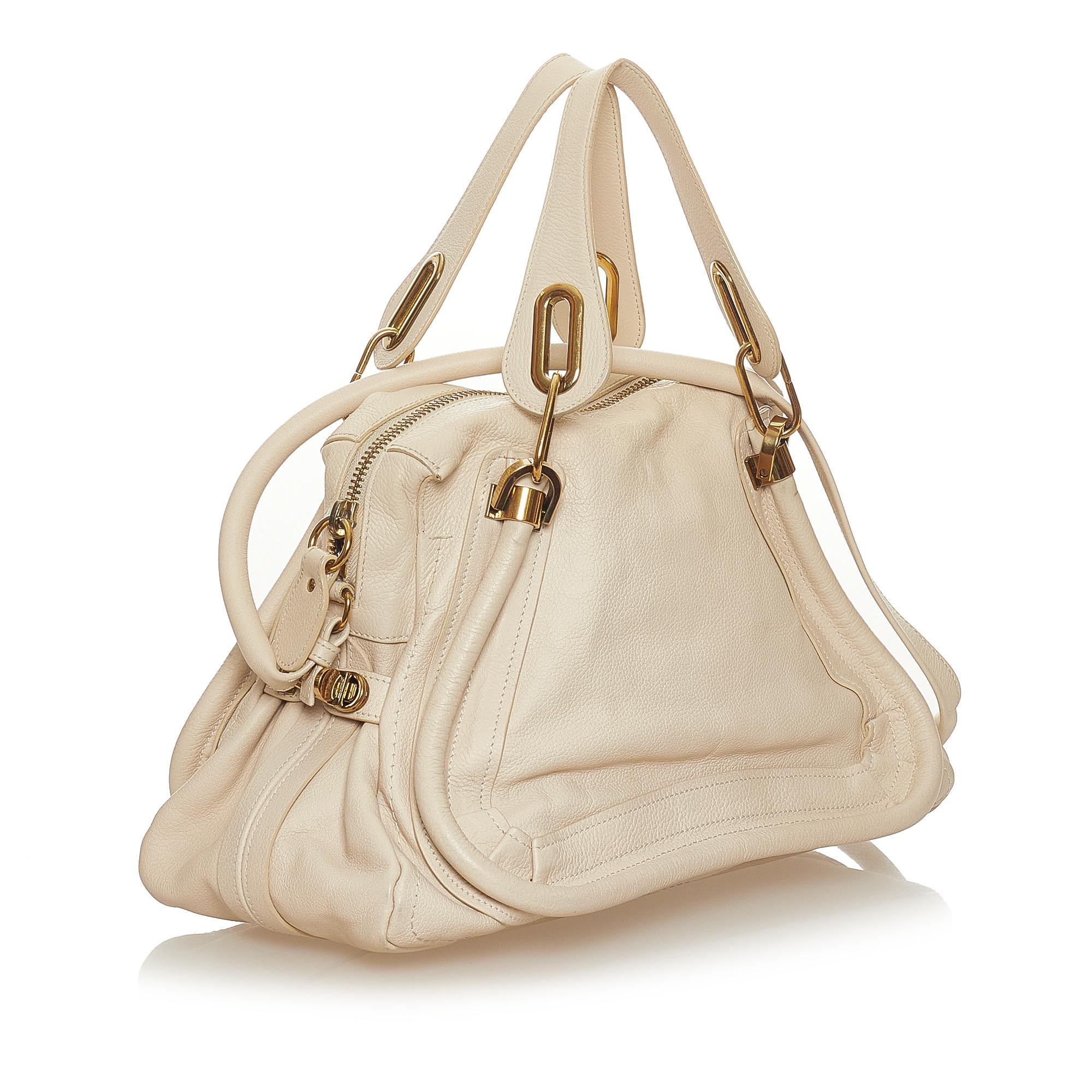 Chloe Paraty Leather Satchel (SHG-27281)