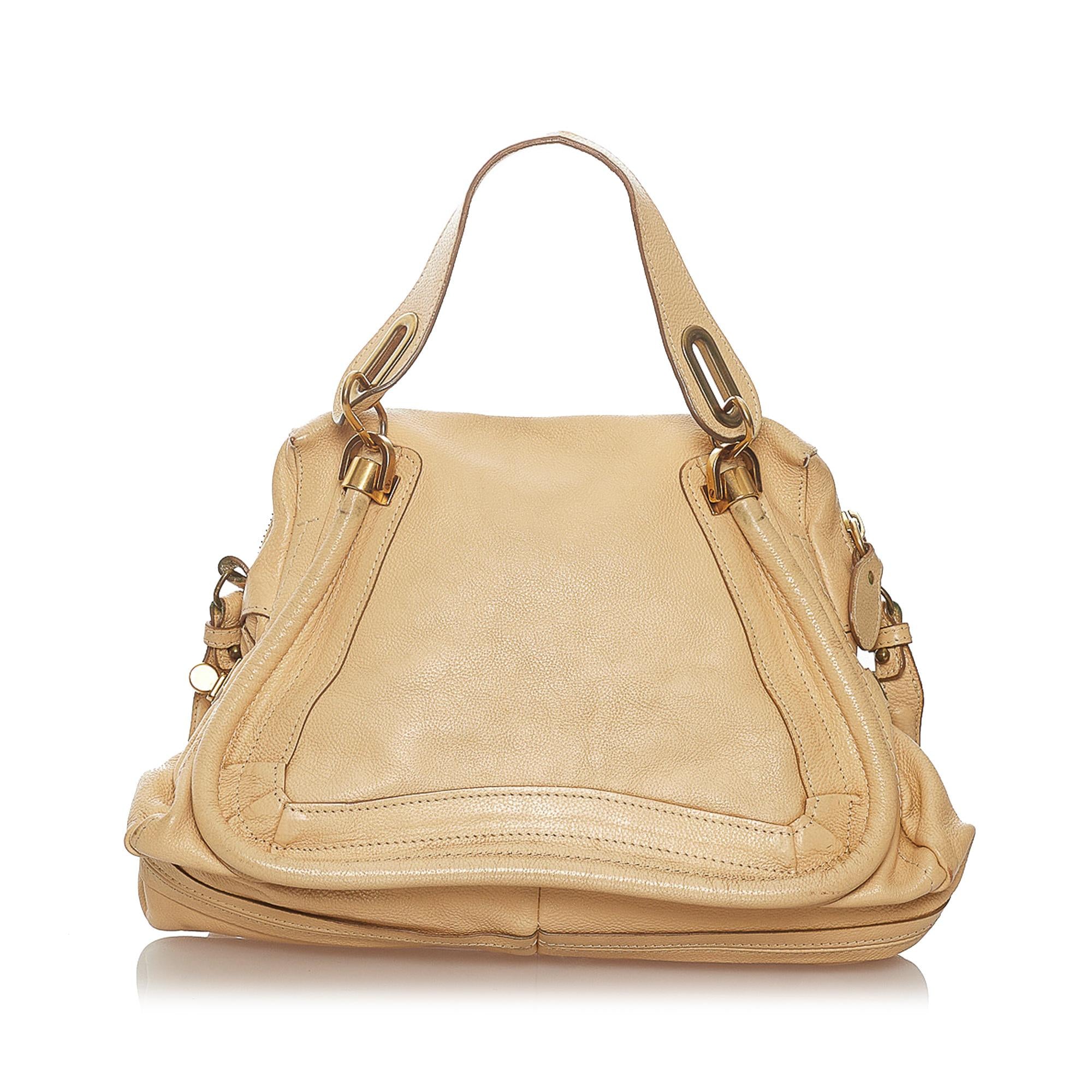 Chloe Paraty Leather Satchel (SHG-27438)