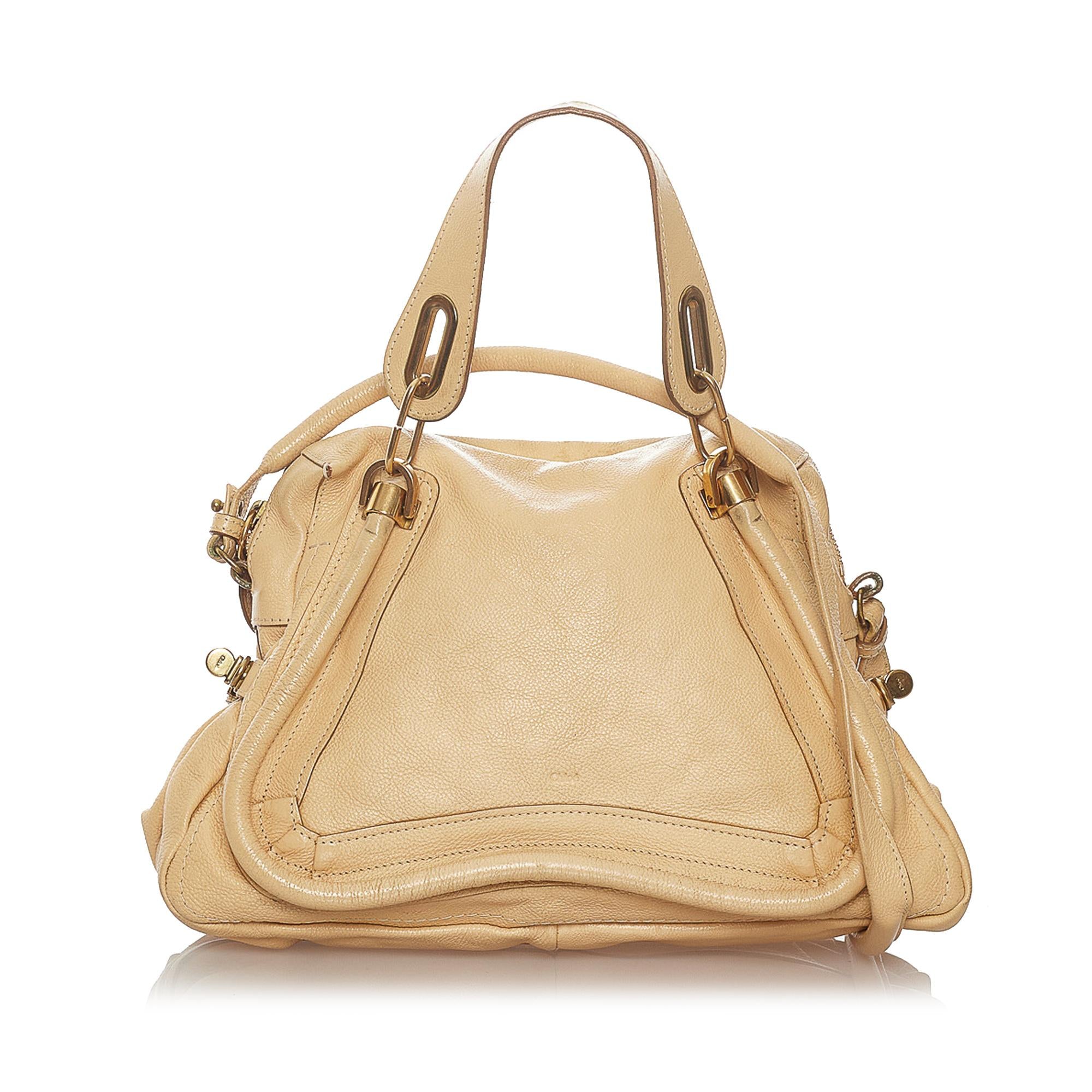 Chloe Paraty Leather Satchel (SHG-27438)