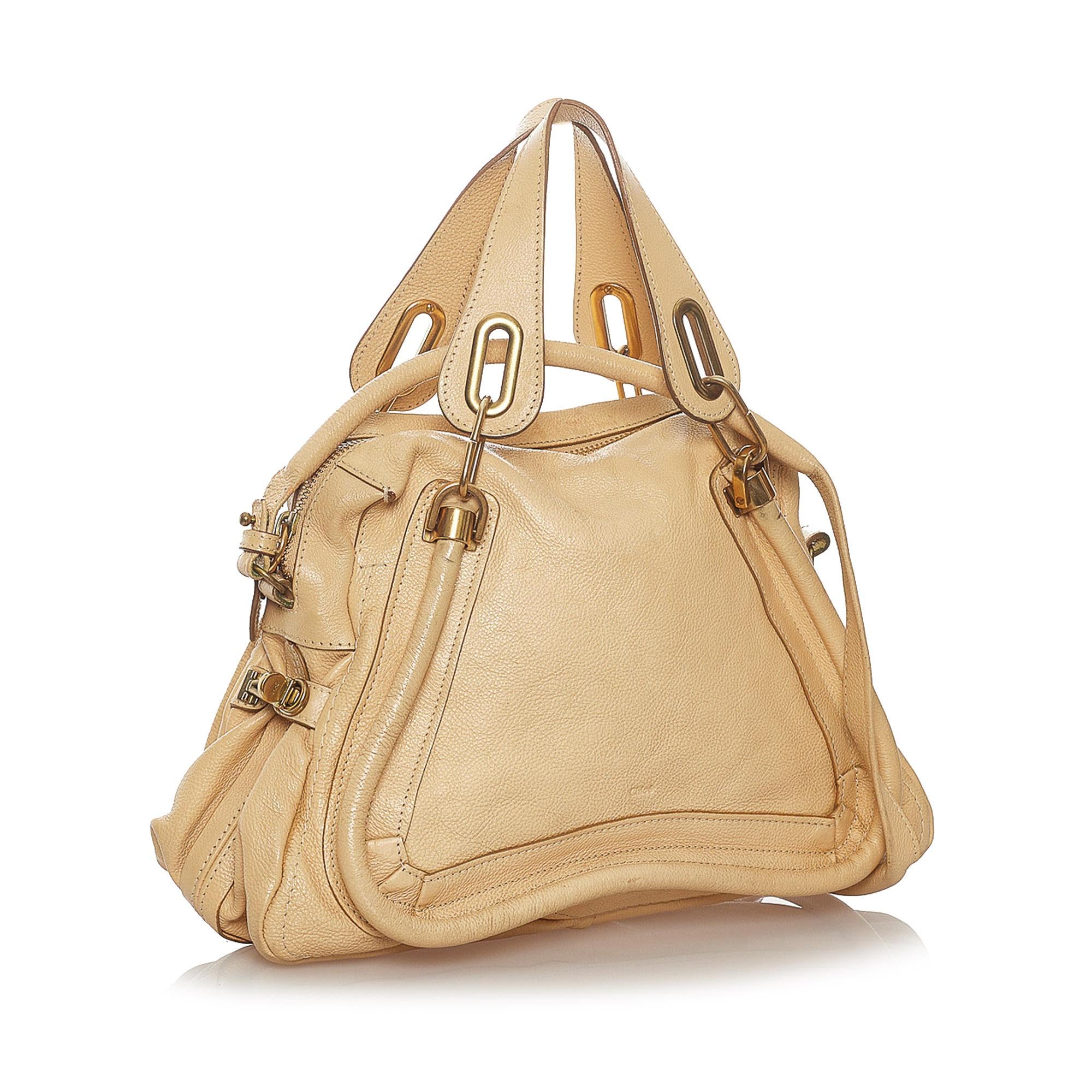 Chloe Paraty Leather Satchel (SHG-27438)