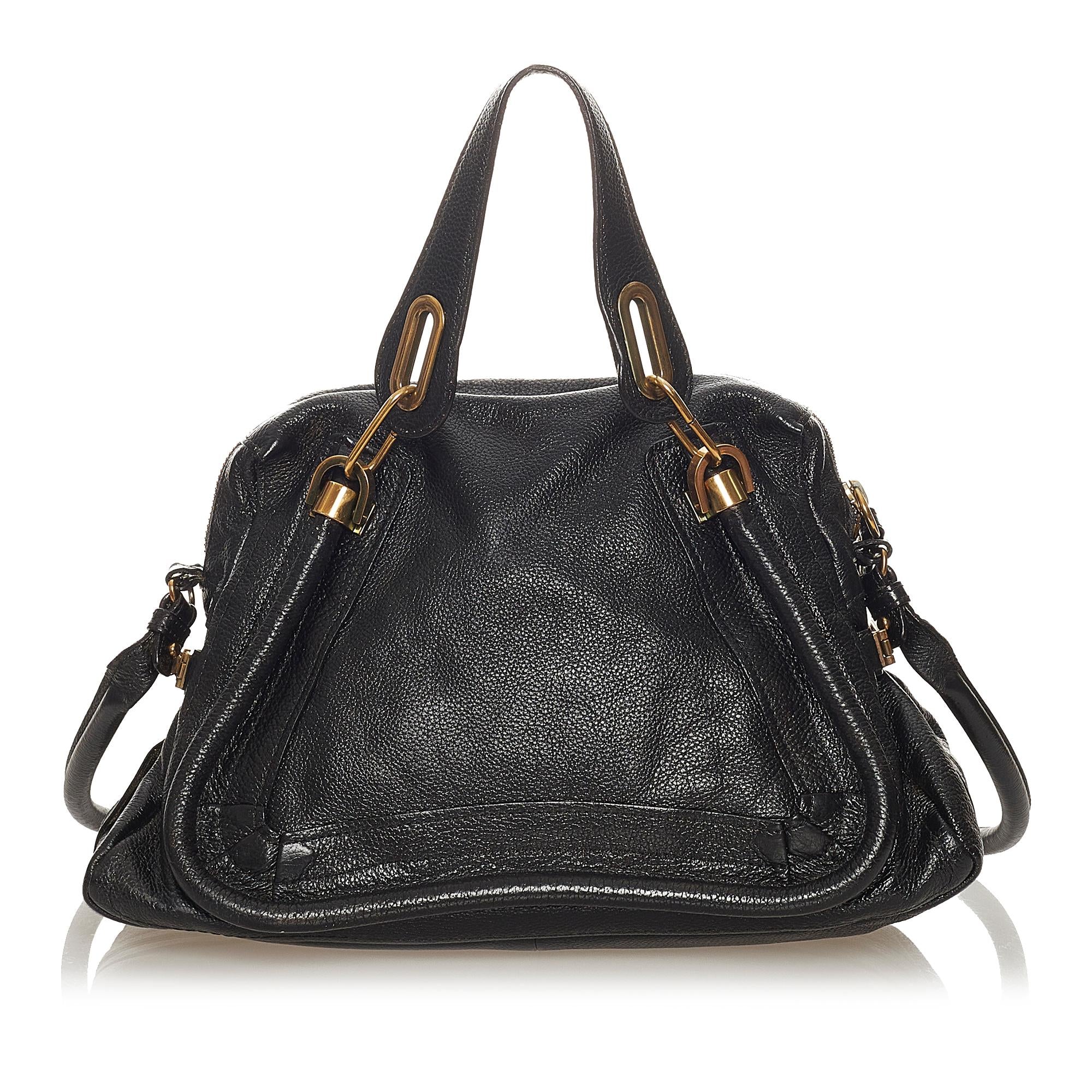 Chloe Paraty Leather Satchel (SHG-27595)