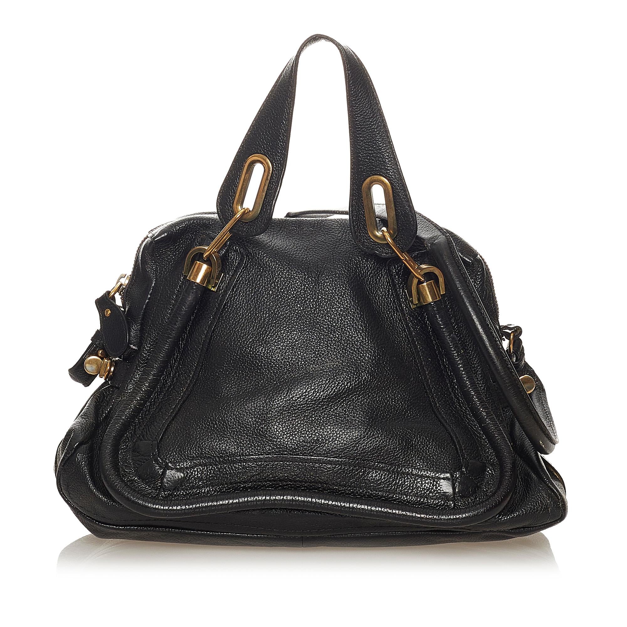Chloe Paraty Leather Satchel (SHG-27595)