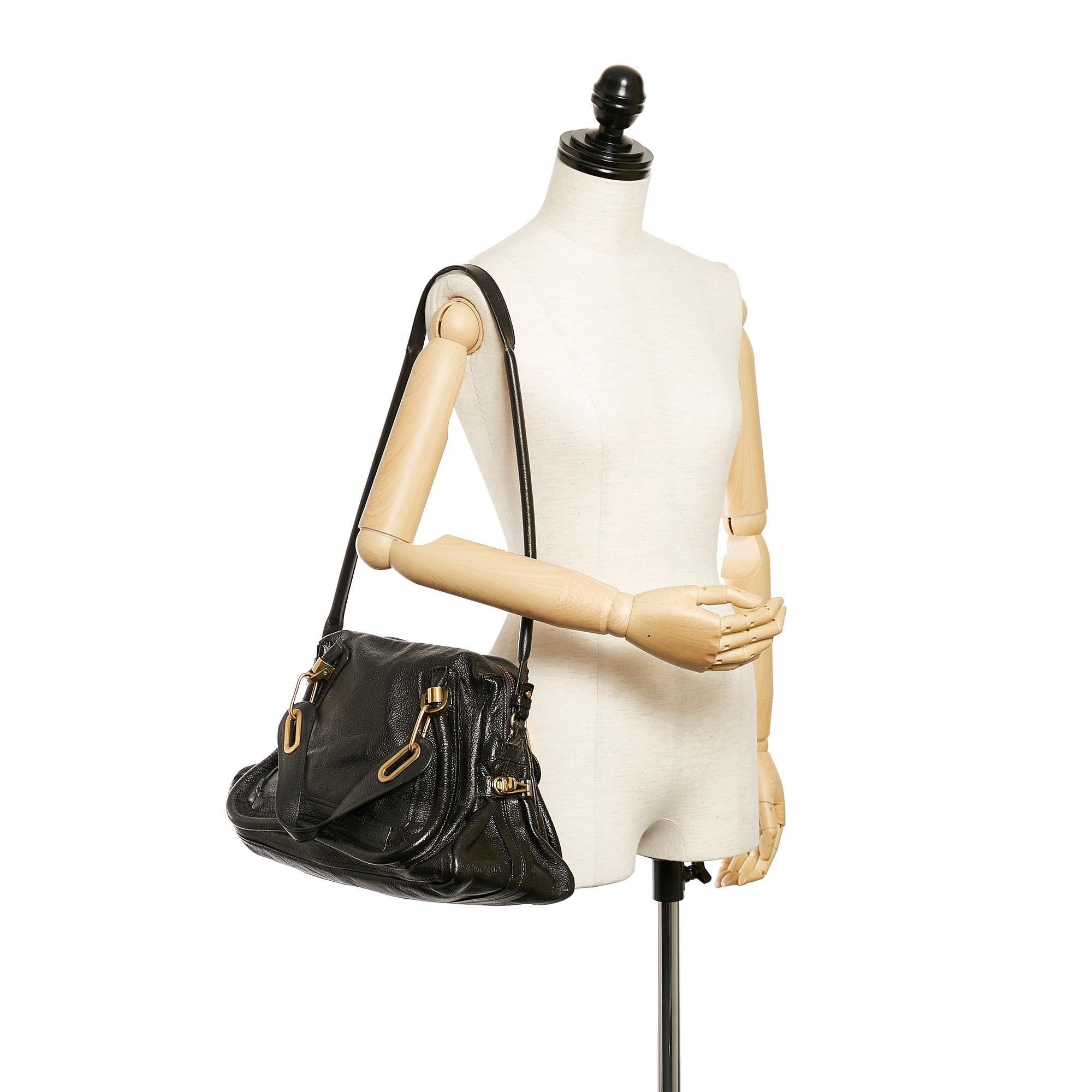 Chloe Paraty Leather Satchel (SHG-27595)