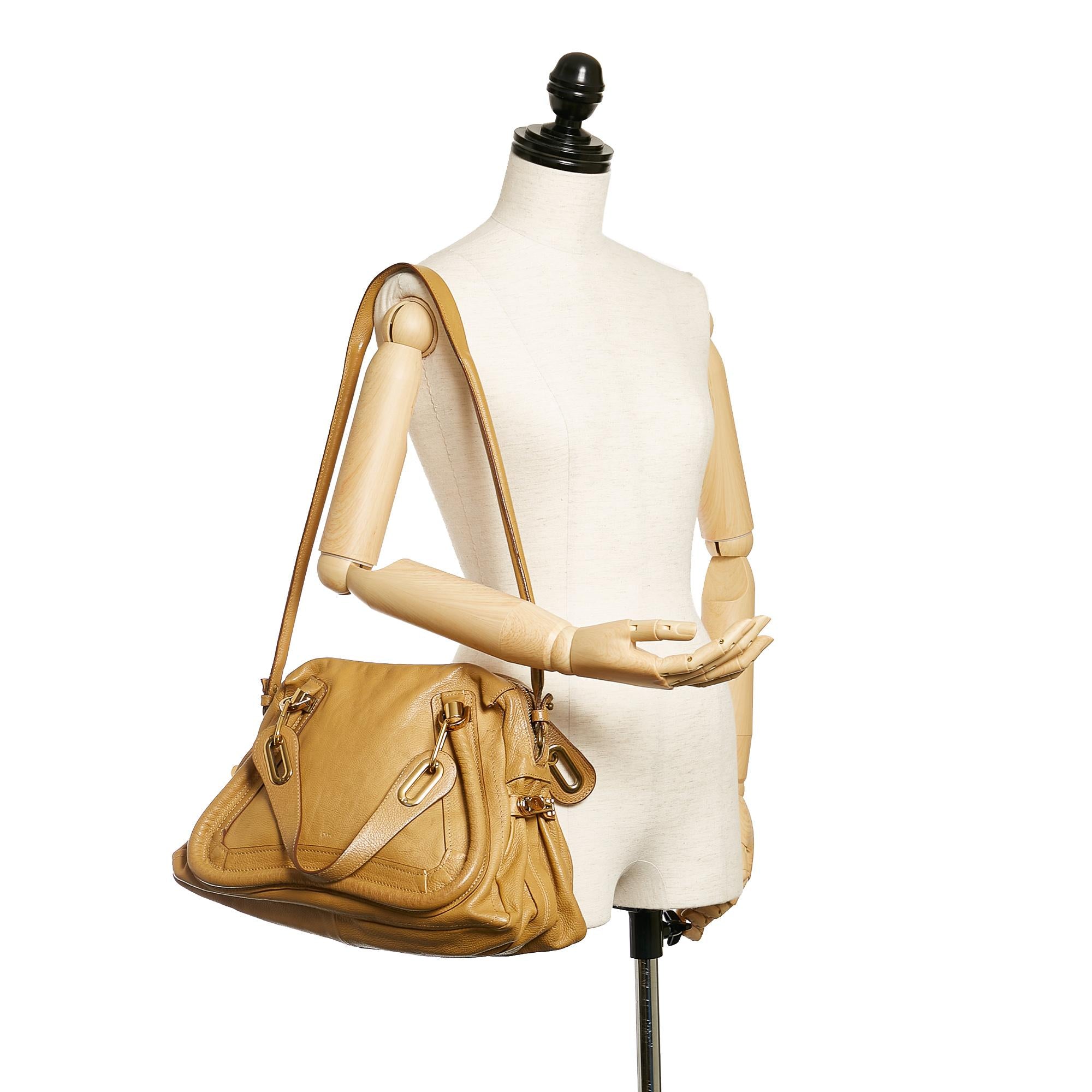 Chloe Paraty Leather Satchel (SHG-28060)