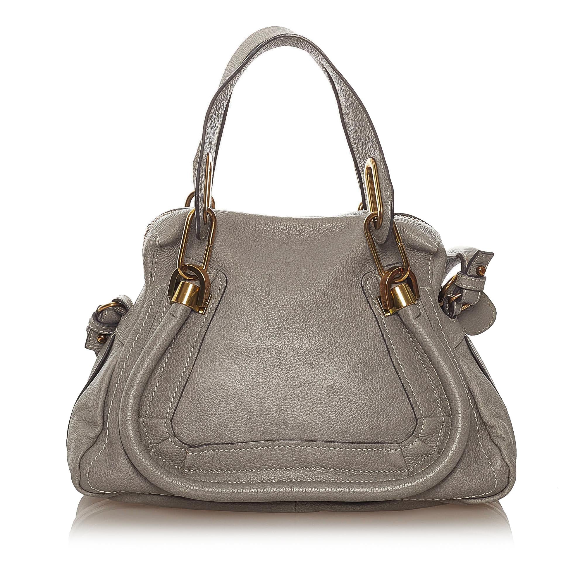 Chloe Paraty Leather Satchel (SHG-28123)