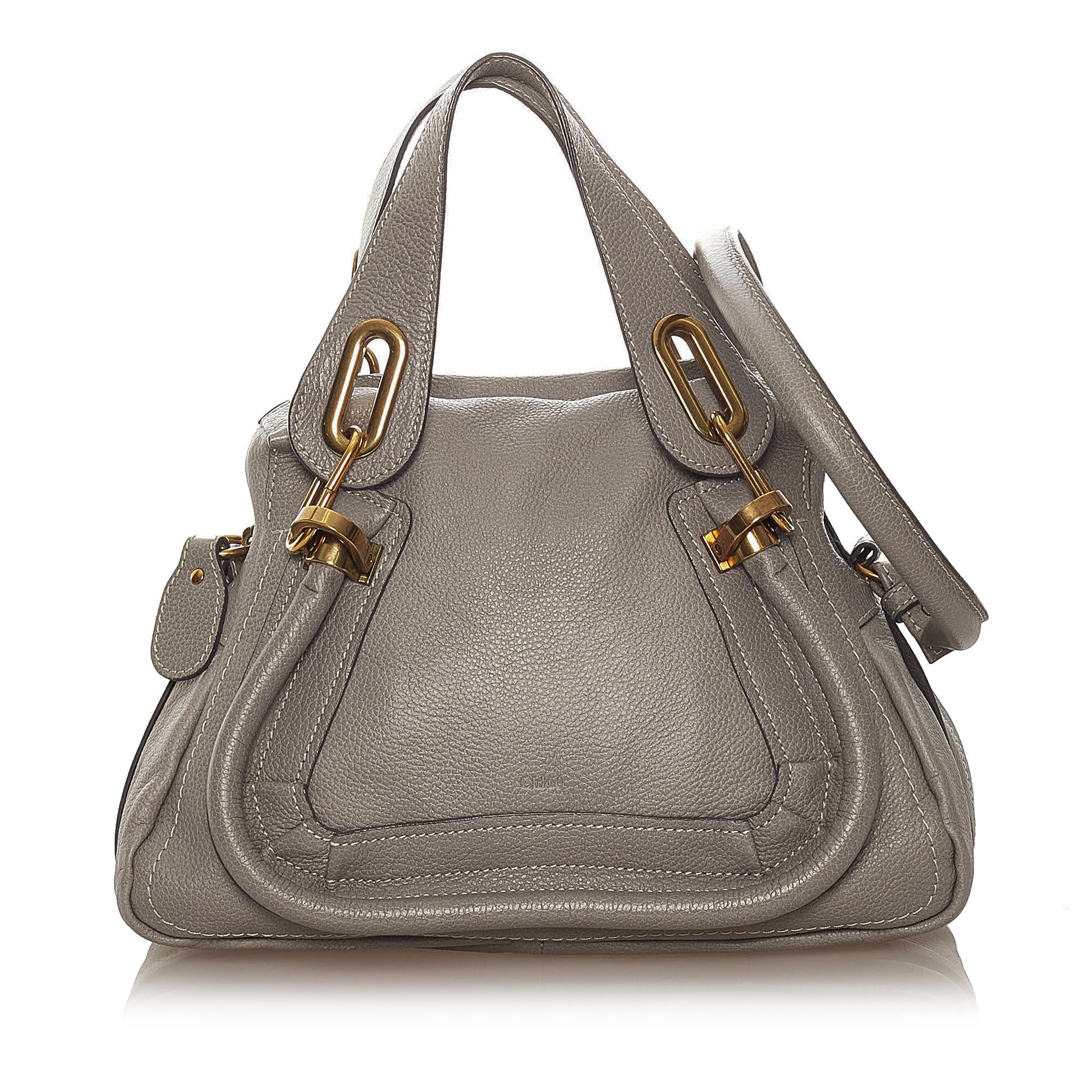 Chloe Paraty Leather Satchel (SHG-28123)