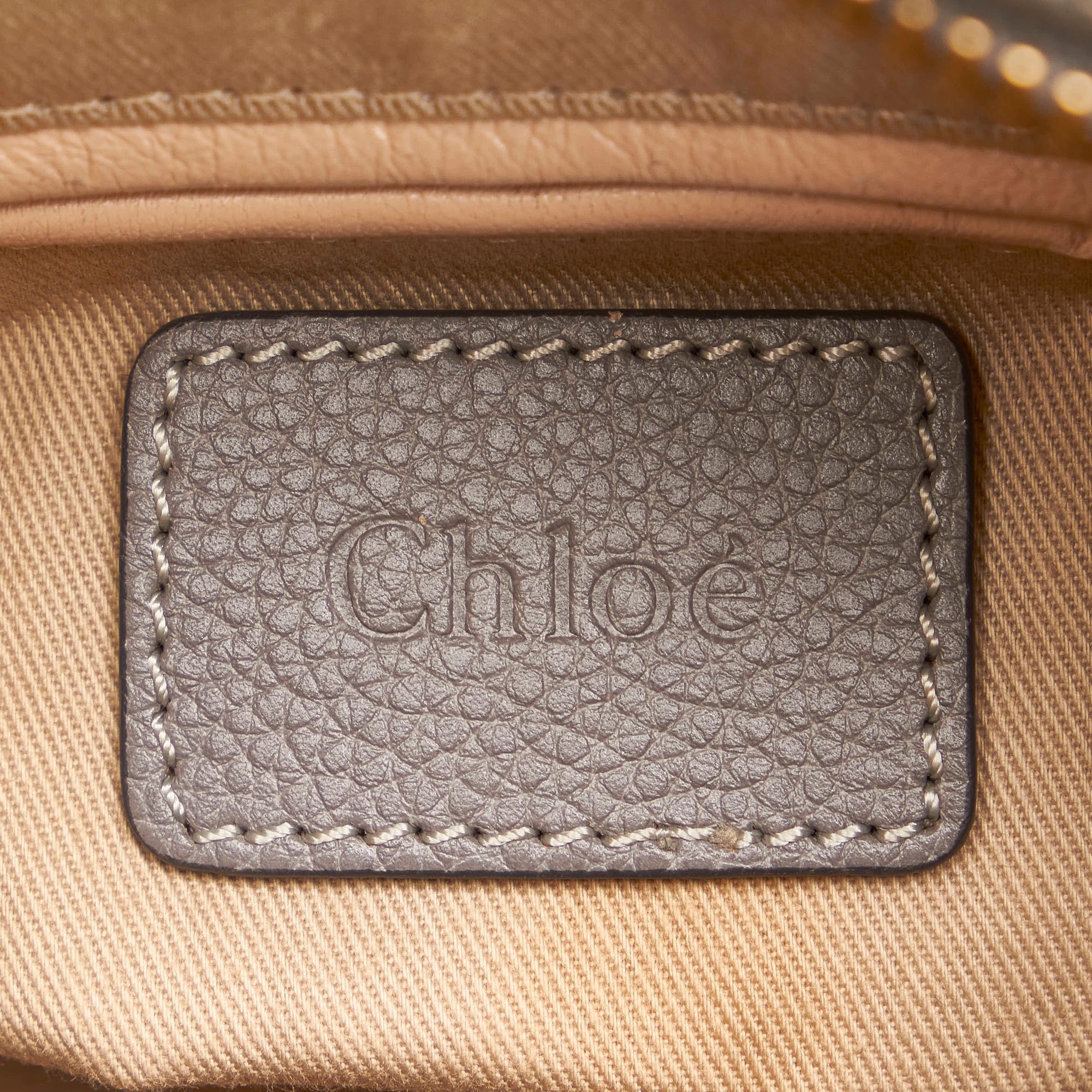 Chloe Paraty Leather Satchel (SHG-28123)