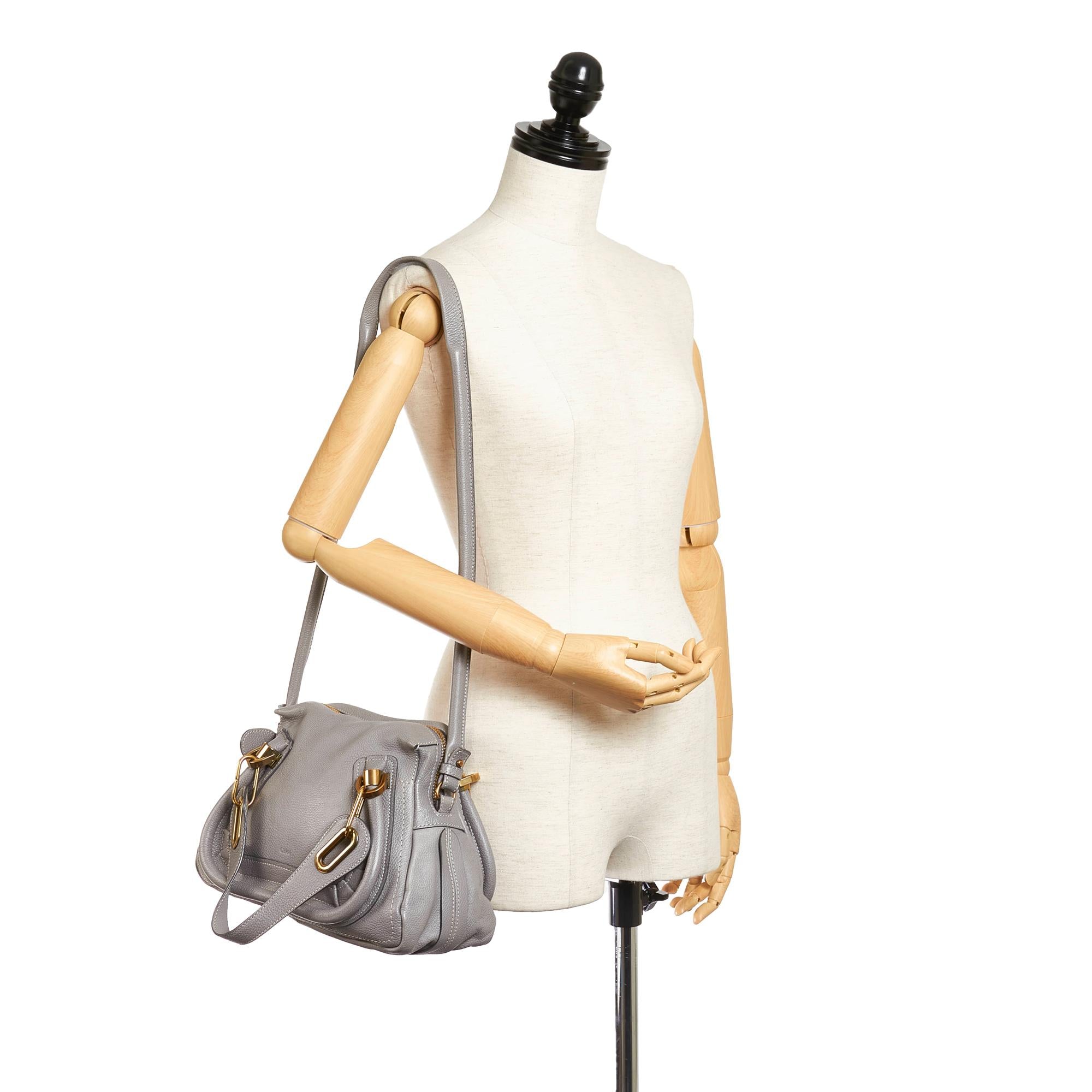 Chloe Paraty Leather Satchel (SHG-28123)