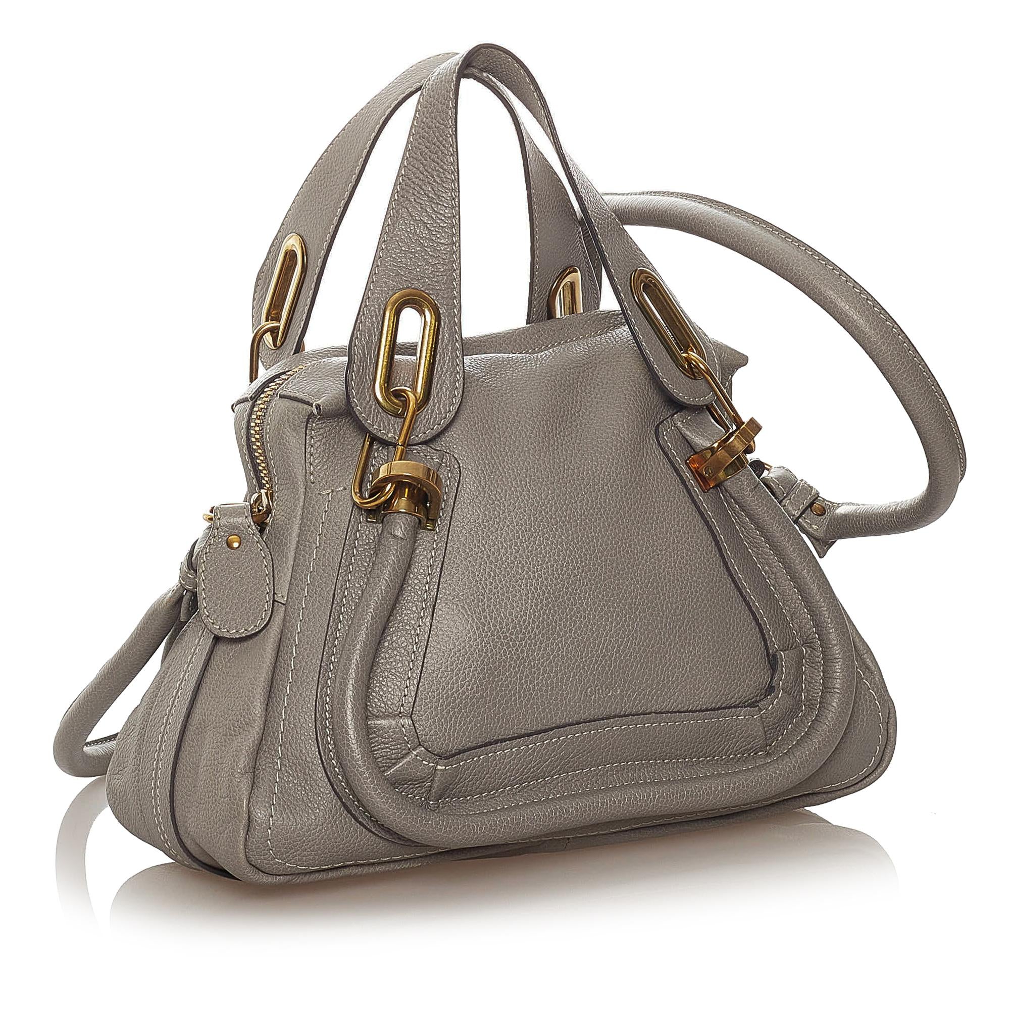Chloe Paraty Leather Satchel (SHG-28123)