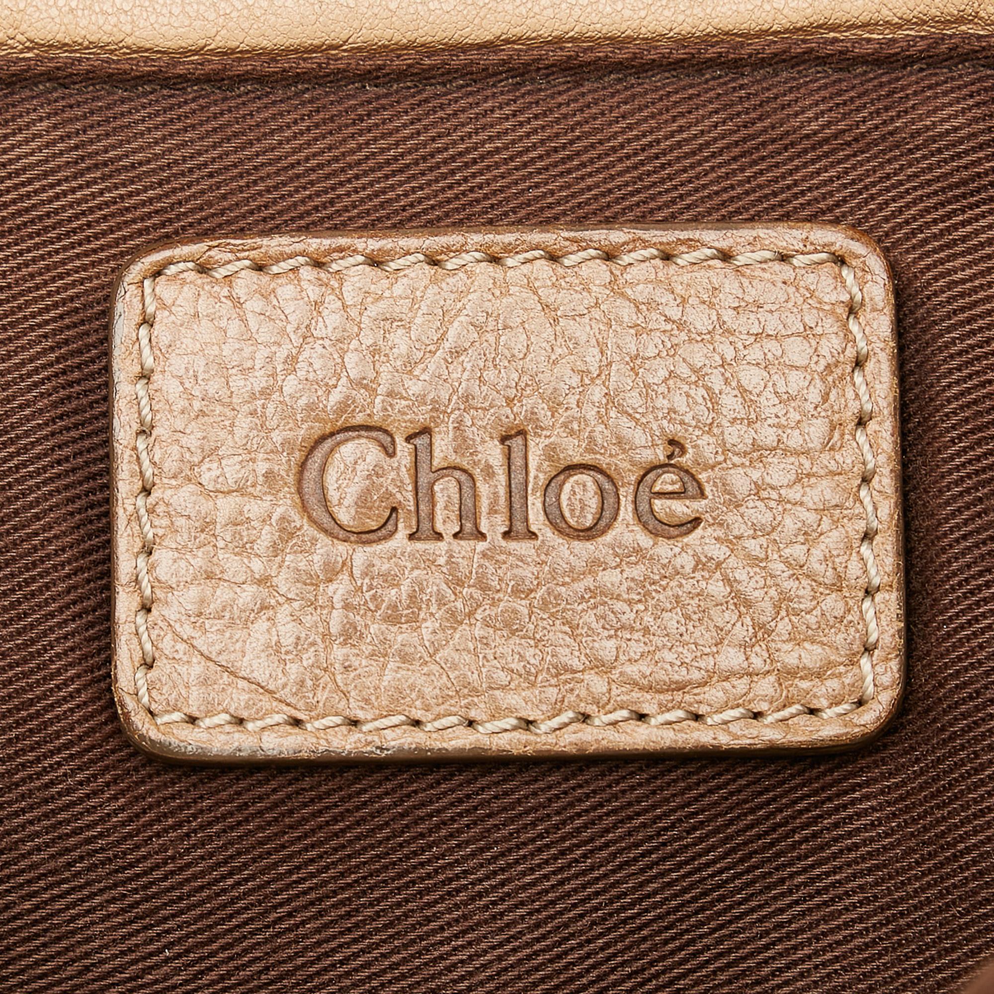 Chloe Paraty Leather Satchel (SHG-28364)