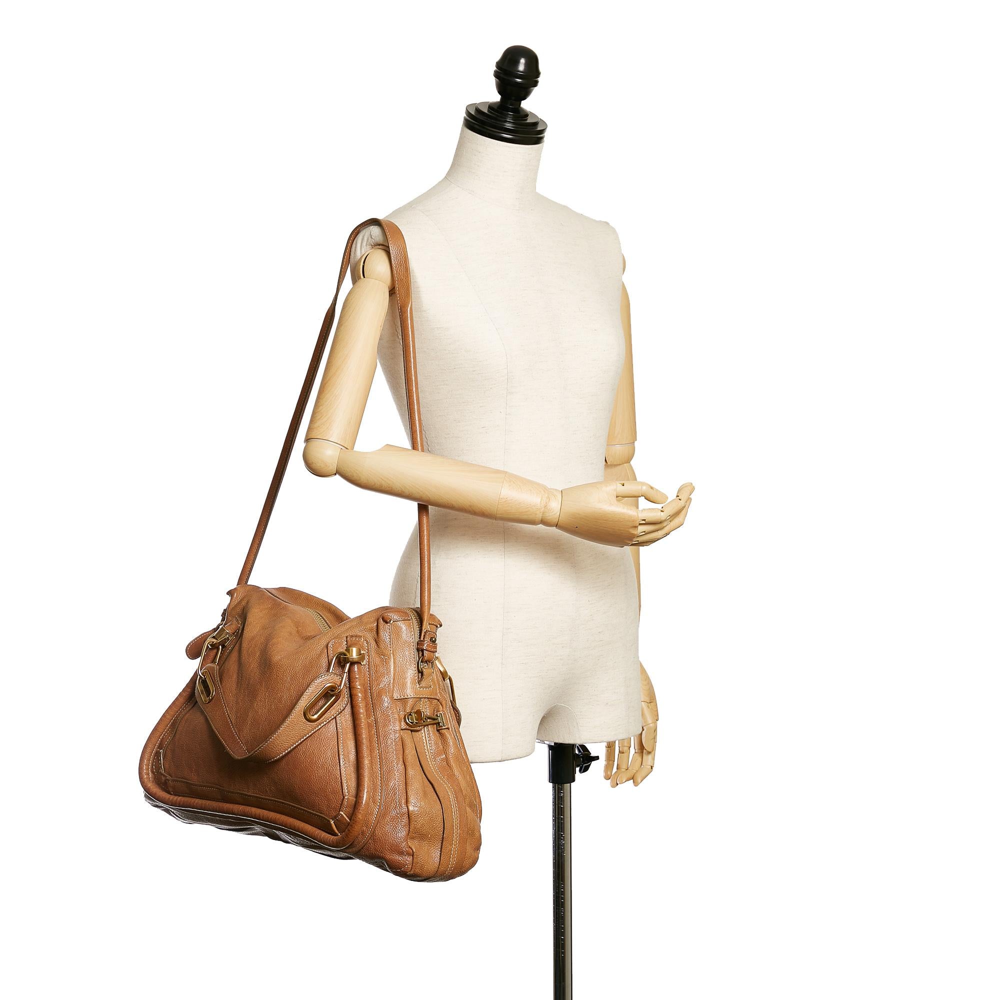 Chloe Paraty Leather Satchel (SHG-28364)