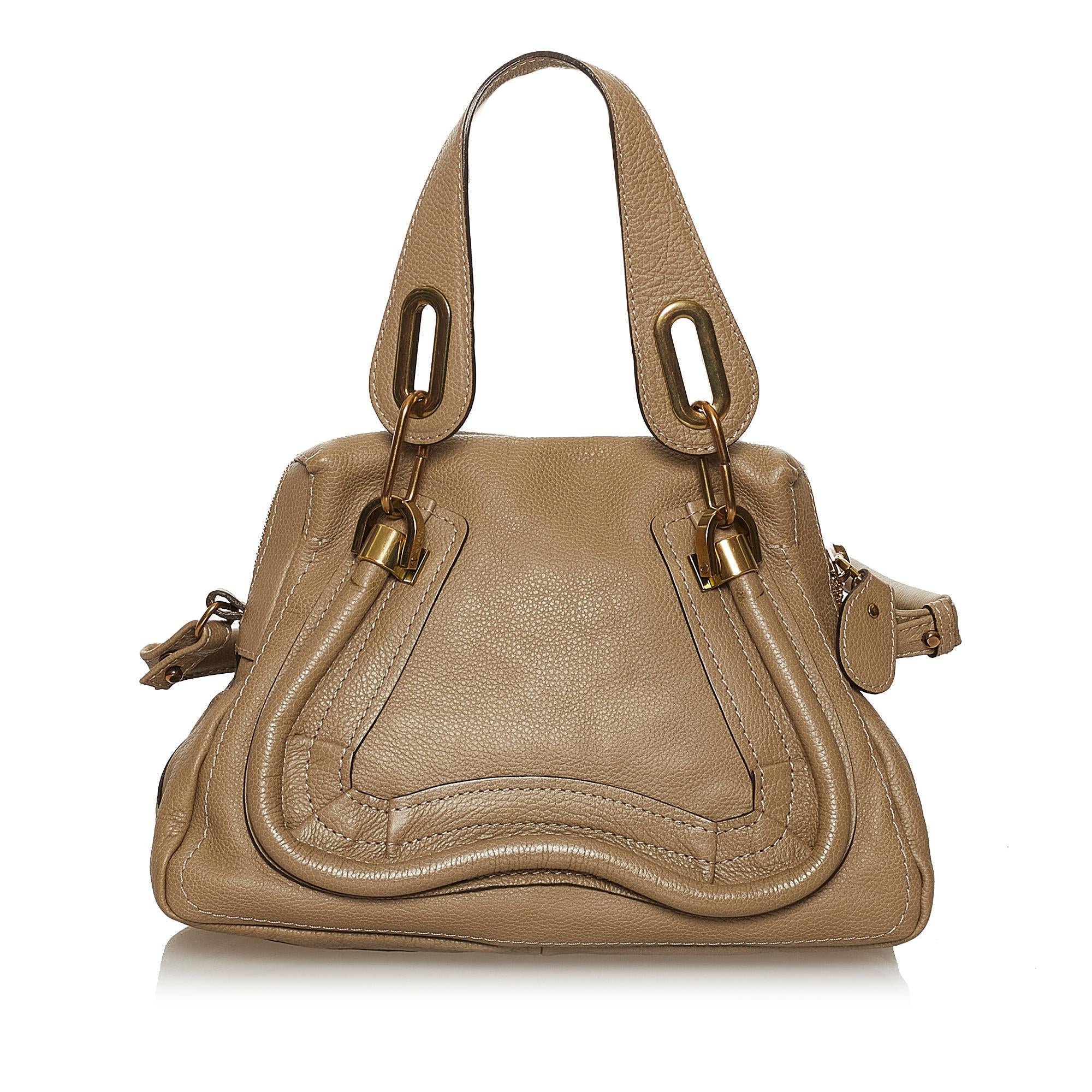 Chloe Paraty Leather Satchel (SHG-28692)