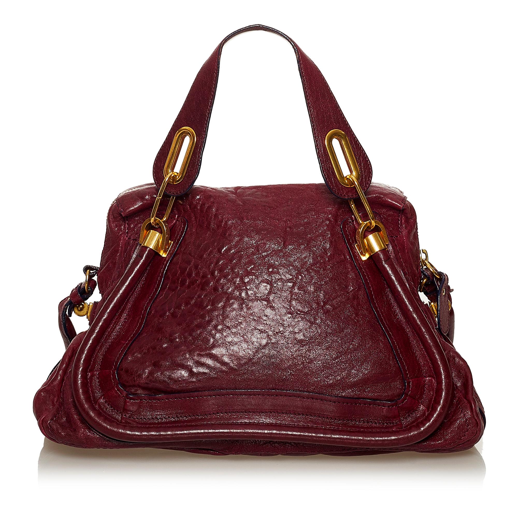 Chloe Paraty Leather Satchel (SHG-29023)