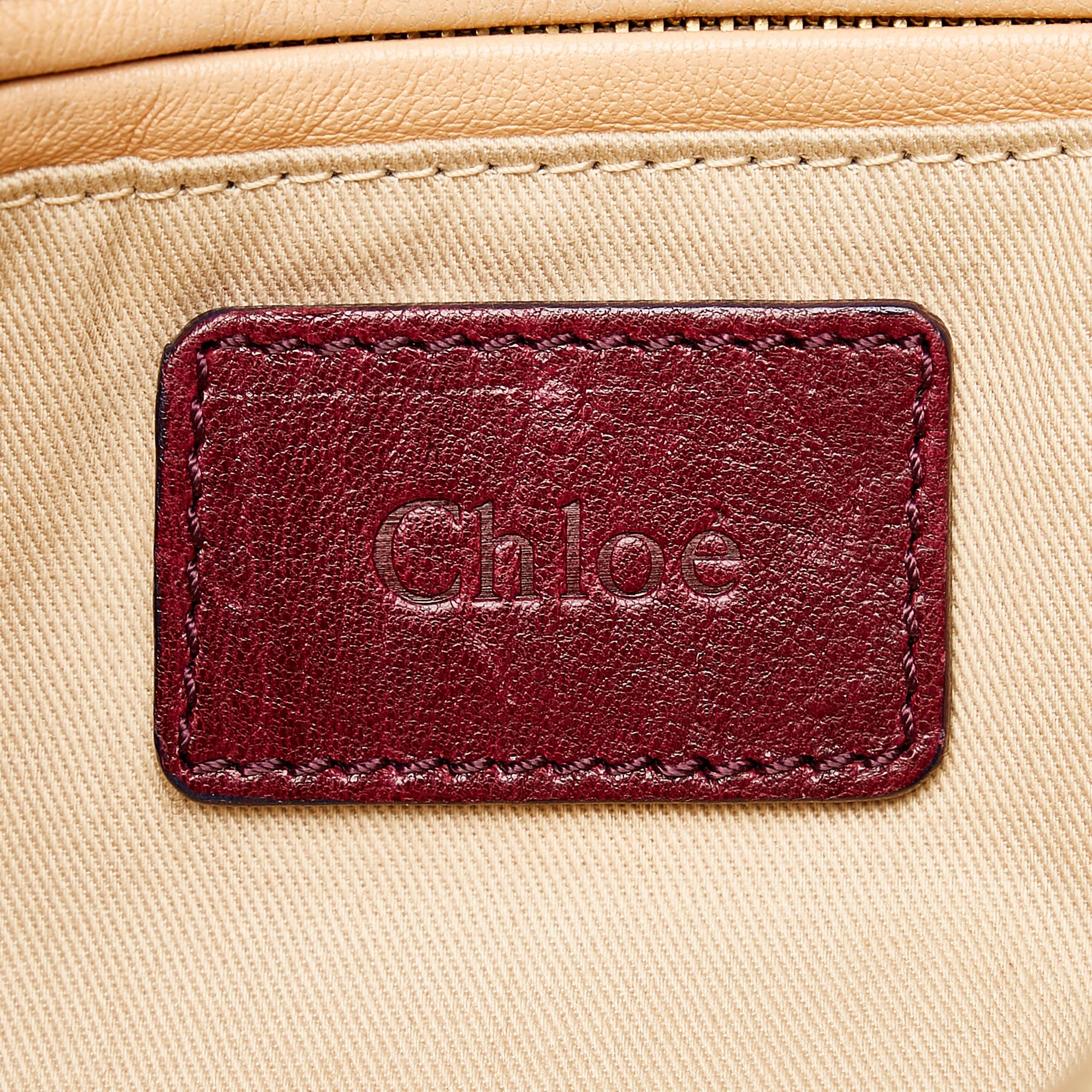 Chloe Paraty Leather Satchel (SHG-29023)